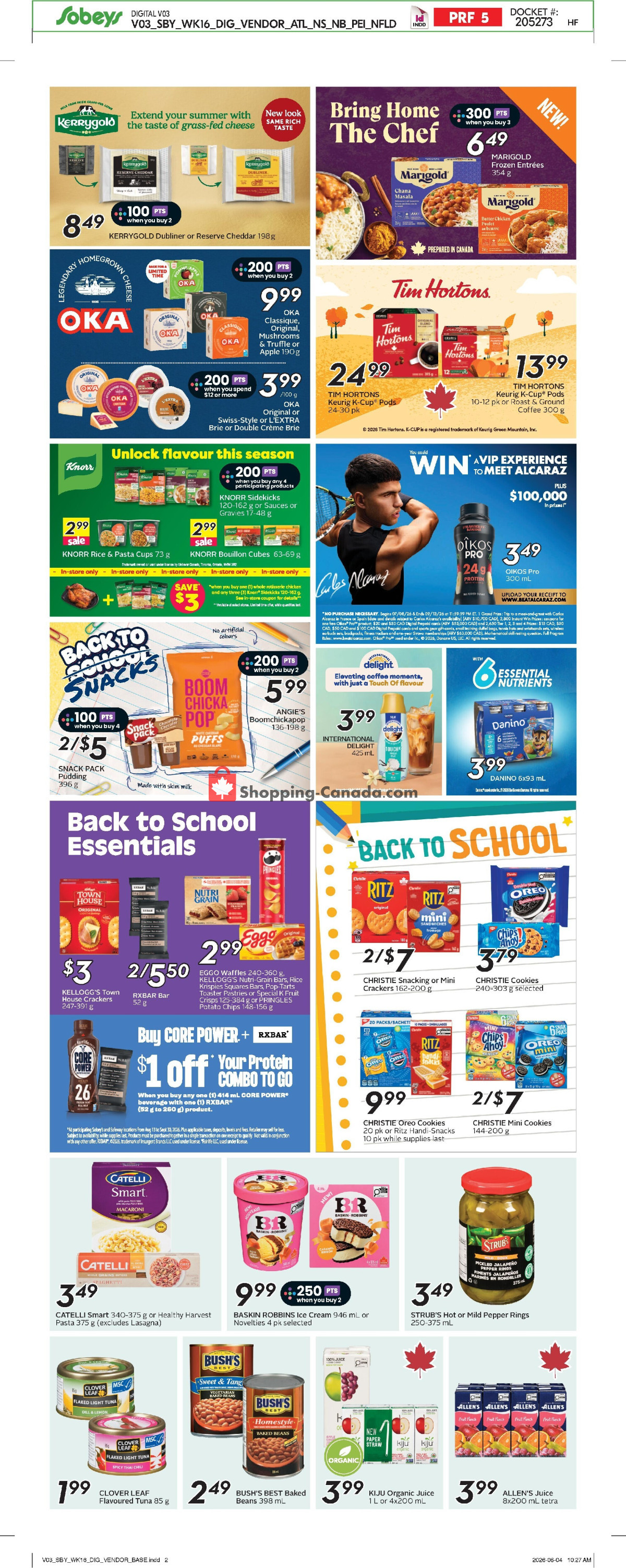 Sobeys flyer from Thursday August 13, 2026 to Wednesday August 19, 2026 - page 17