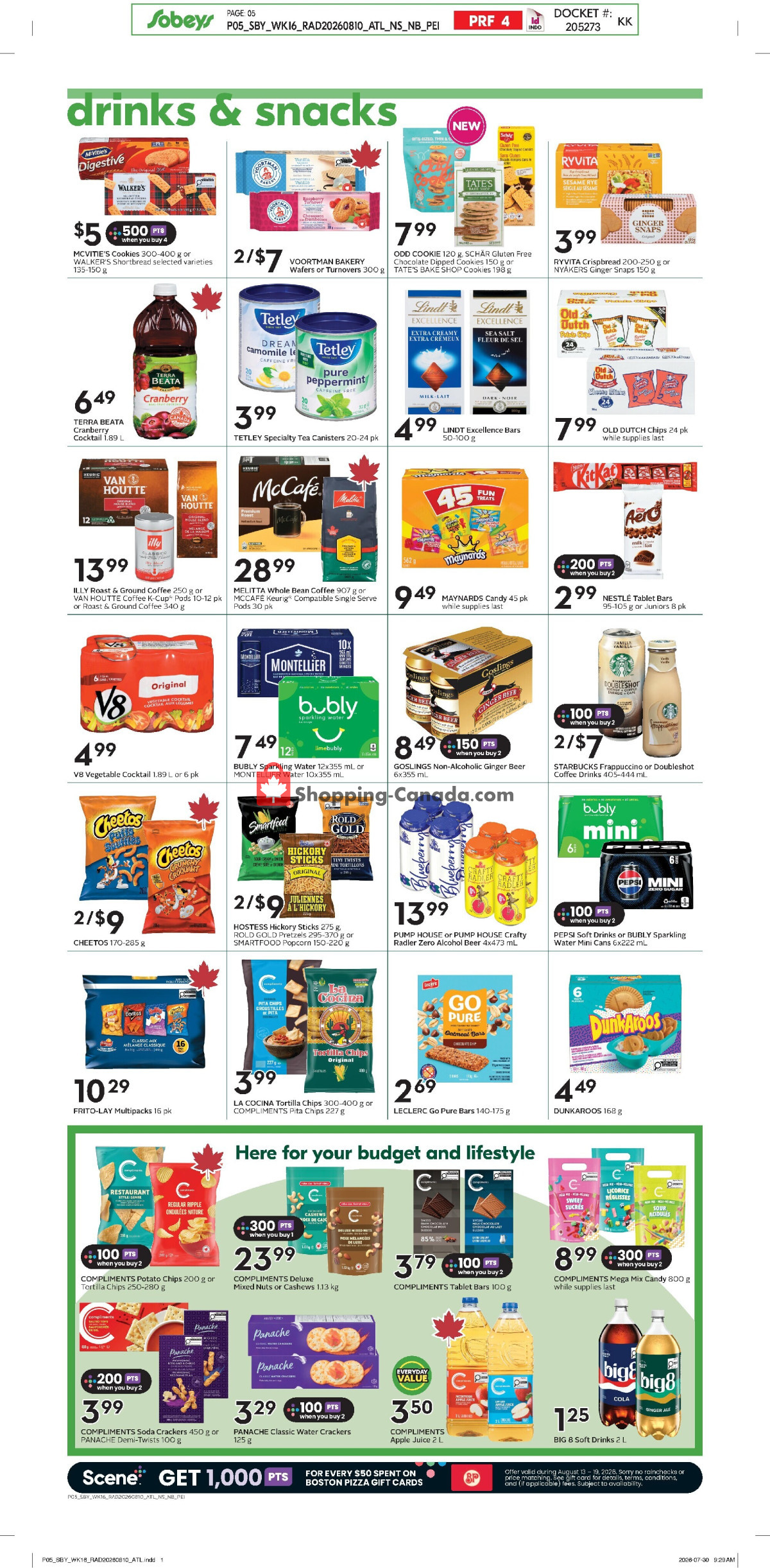 Sobeys flyer from Thursday August 13, 2026 to Wednesday August 19, 2026 - page 6