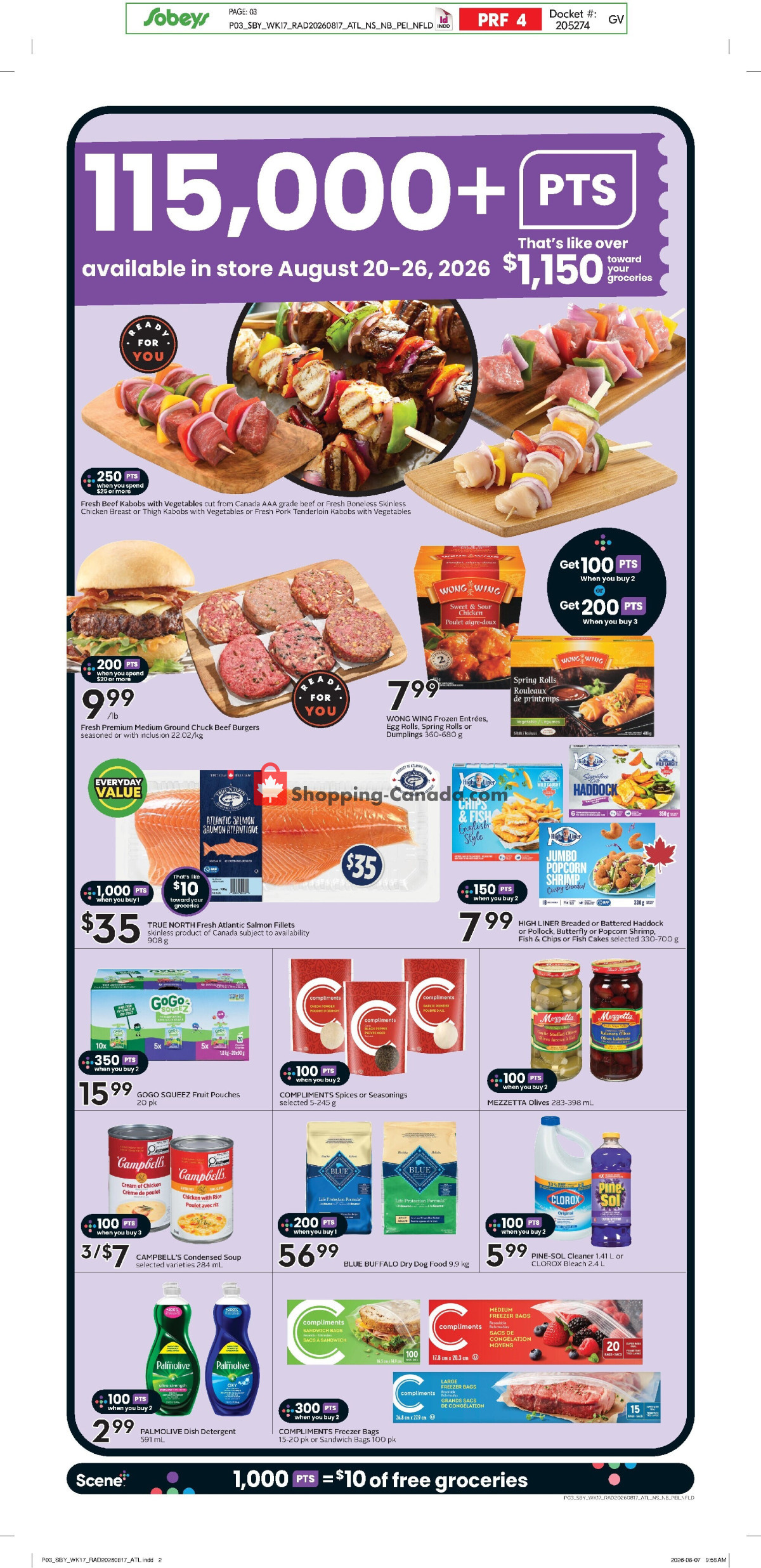 Sobeys flyer from Thursday August 20, 2026 to Wednesday August 26, 2026 - page 4