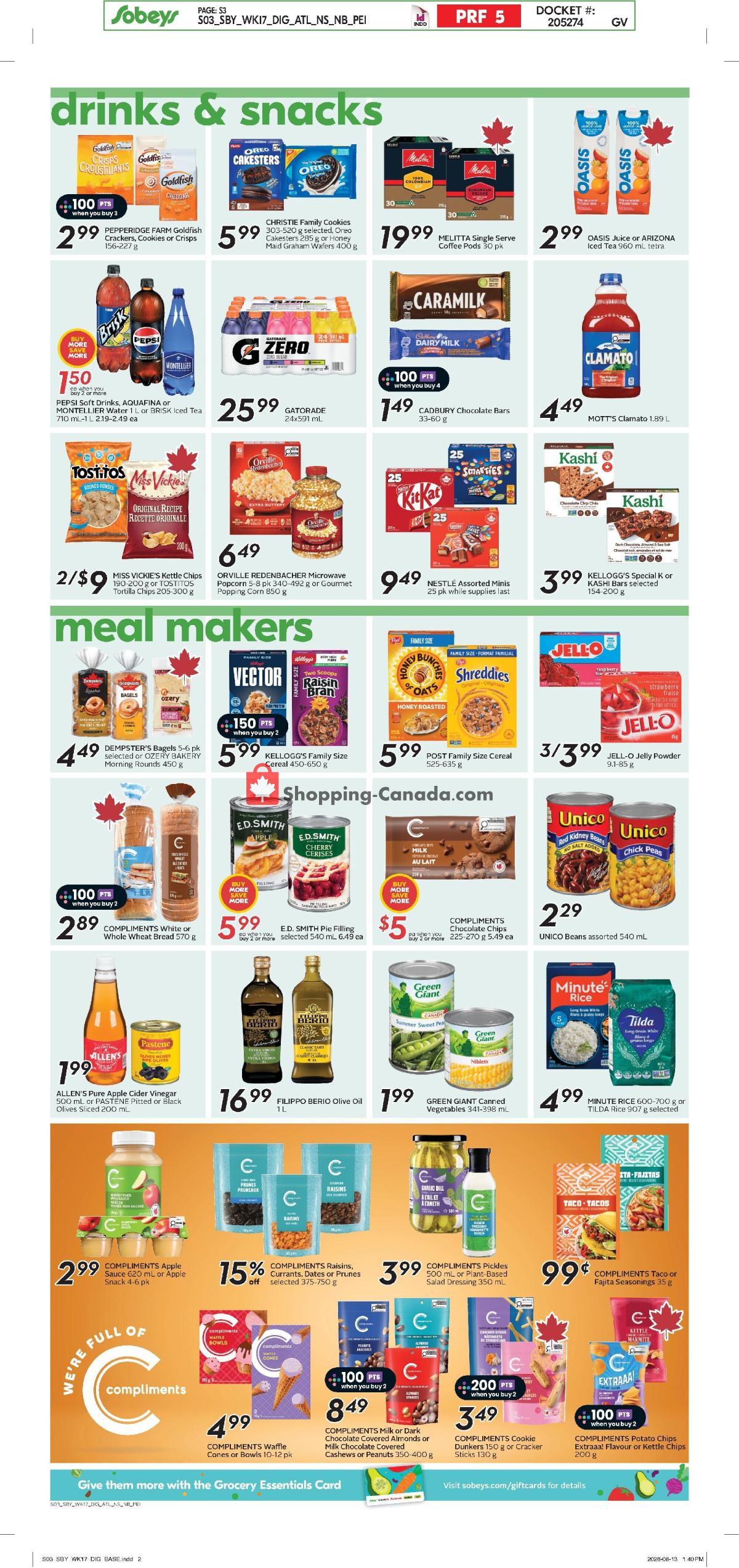 Sobeys flyer from Thursday August 20, 2026 to Wednesday August 26, 2026 - page 9
