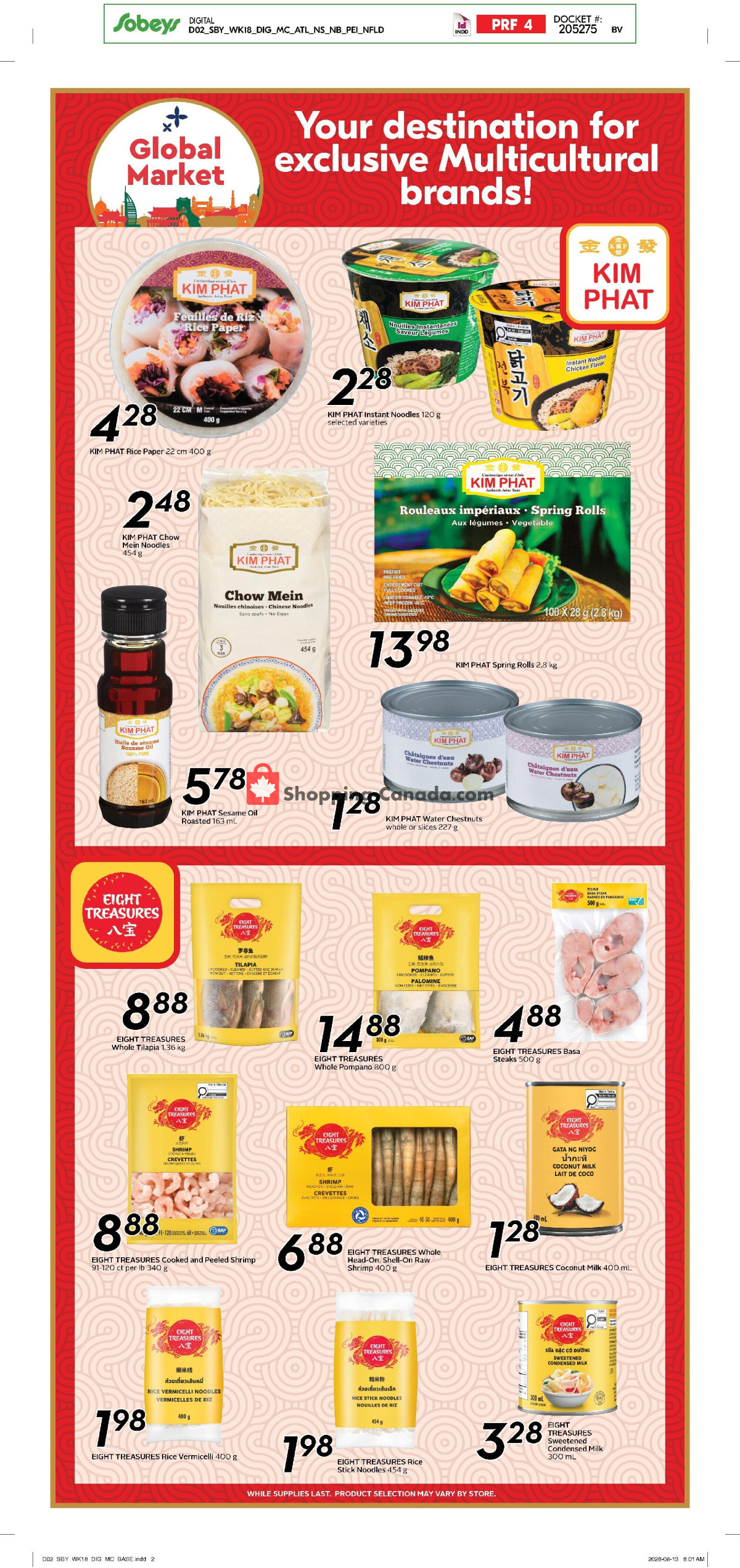 Sobeys flyer from Thursday August 27, 2026 to Wednesday September 2, 2026 - page 12