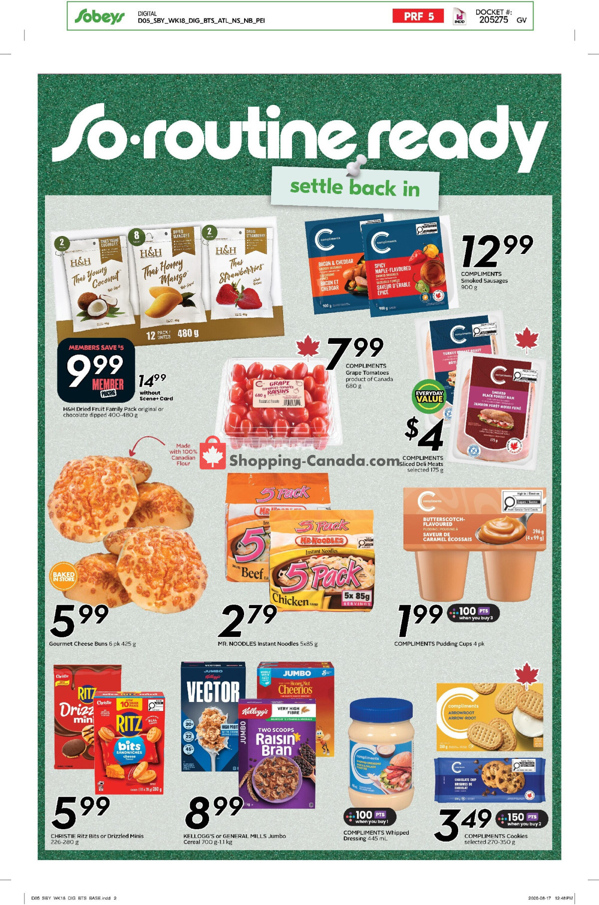 Sobeys flyer from Thursday August 27, 2026 to Wednesday September 2, 2026 - page 14