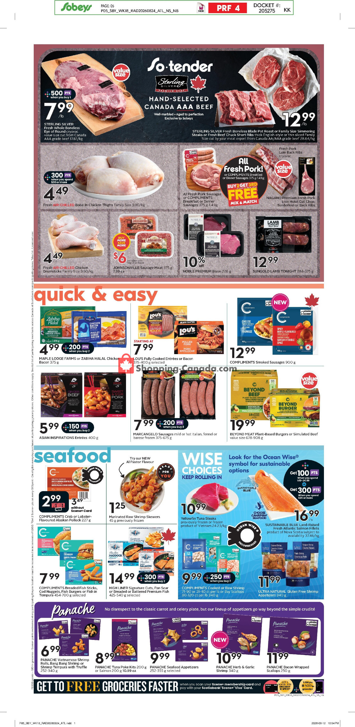 Sobeys flyer from Thursday August 27, 2026 to Wednesday September 2, 2026 - page 6