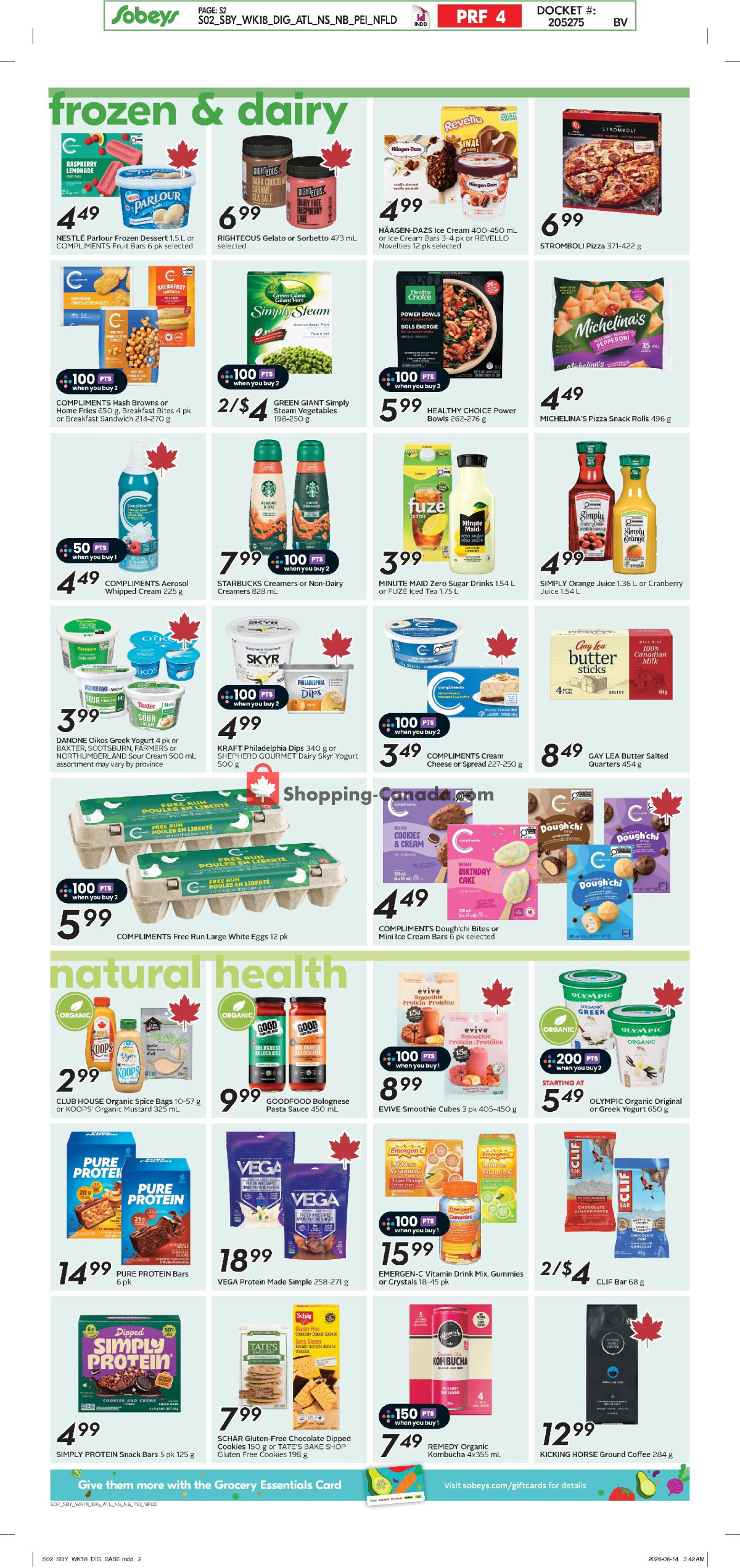 Sobeys flyer from Thursday August 27, 2026 to Wednesday September 2, 2026 - page 8