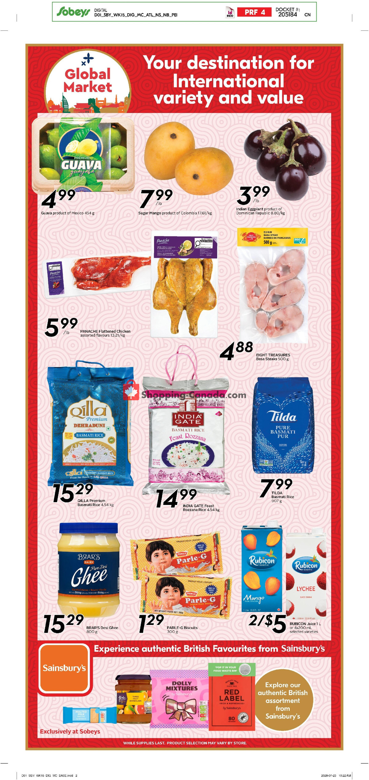 Sobeys flyer from Thursday August 6, 2026 to Wednesday August 12, 2026 - page 12