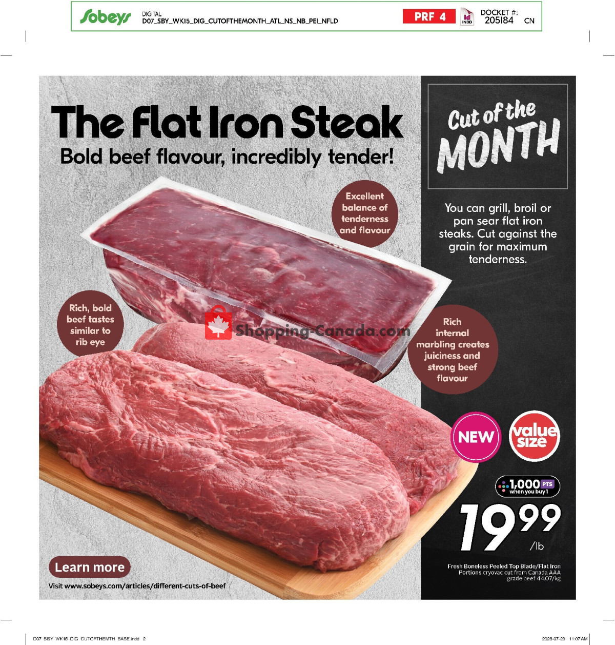 Sobeys flyer from Thursday August 6, 2026 to Wednesday August 12, 2026 - page 15