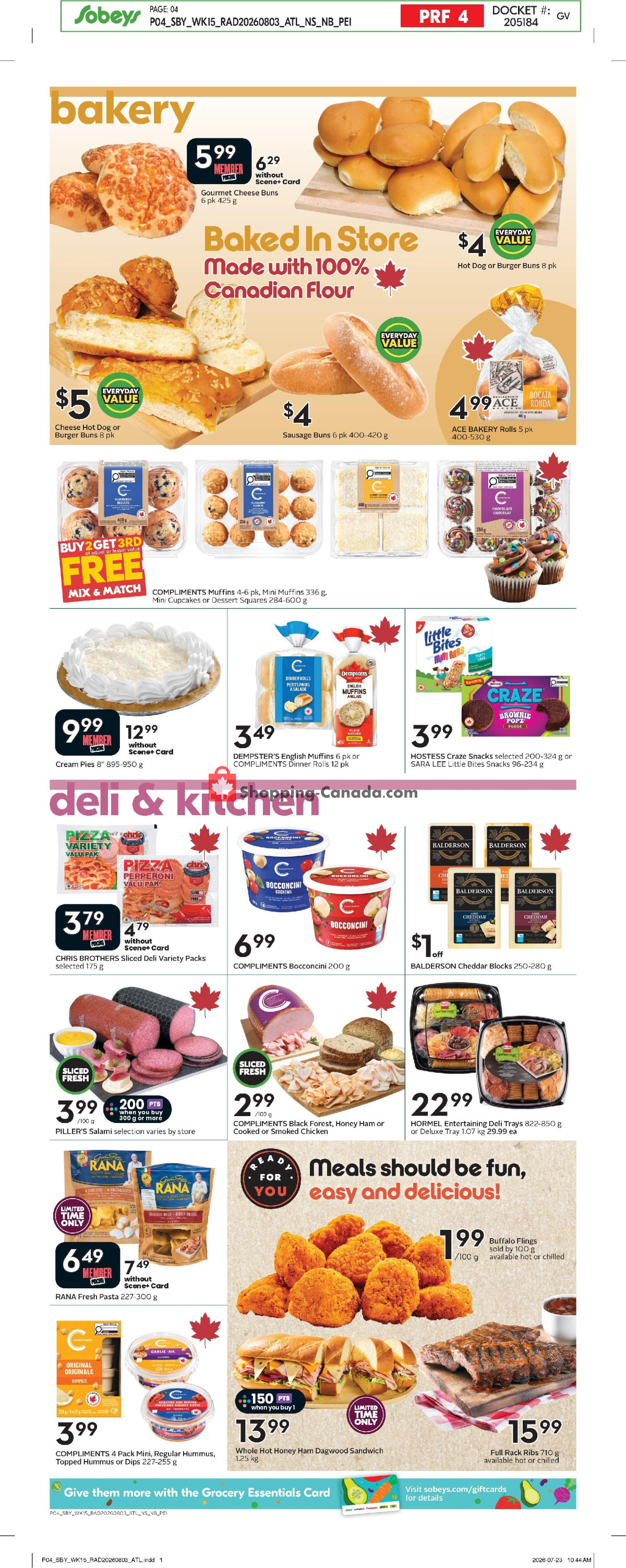 Sobeys flyer from Thursday August 6, 2026 to Wednesday August 12, 2026 - page 5