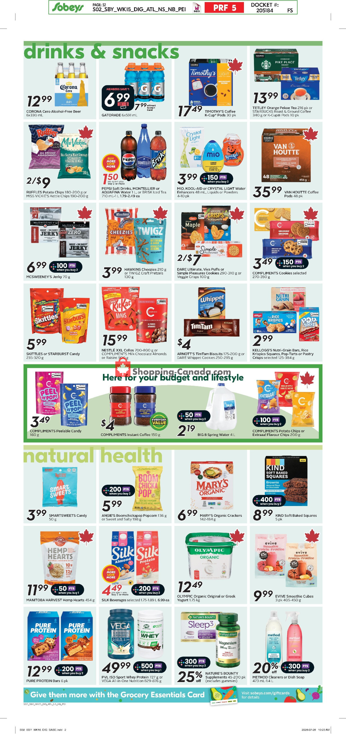Sobeys flyer from Thursday August 6, 2026 to Wednesday August 12, 2026 - page 8