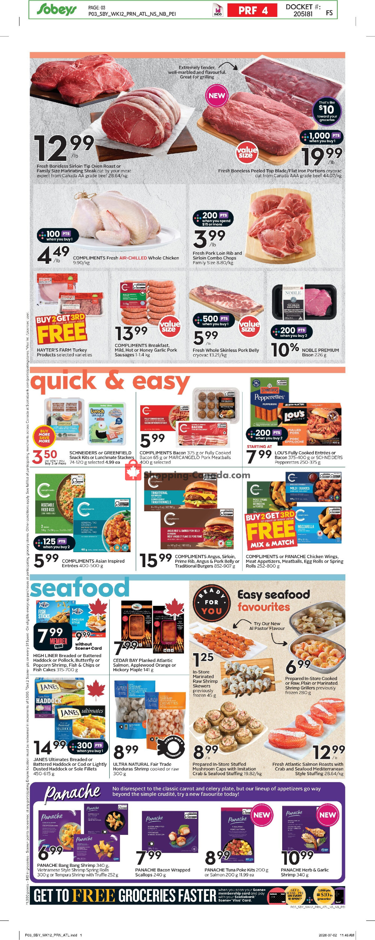 Sobeys flyer from Thursday July 16, 2026 to Wednesday July 22, 2026 - page 4