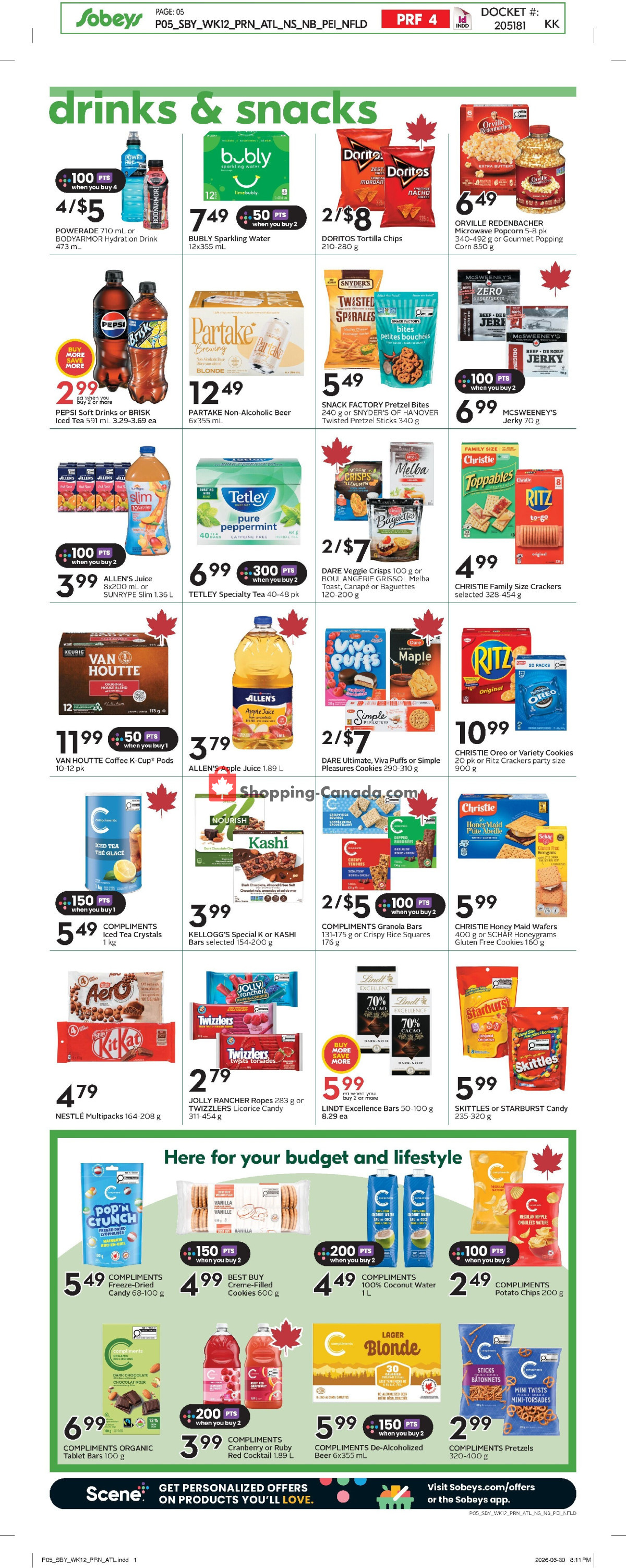 Sobeys flyer from Thursday July 16, 2026 to Wednesday July 22, 2026 - page 6