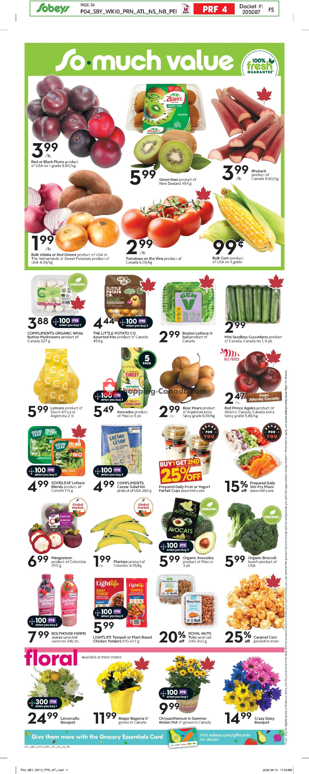 Sobeys flyer from Thursday July 2, 2026 to Wednesday July 8, 2026 - page 5