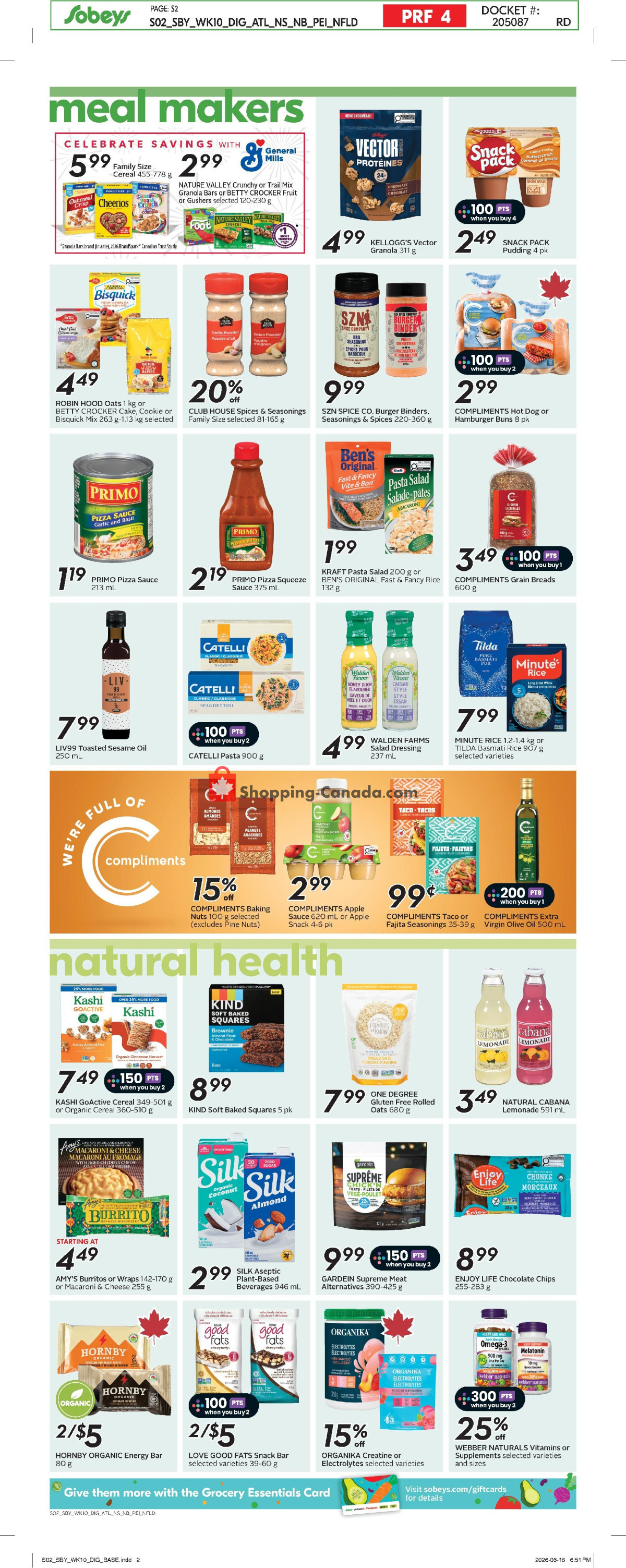 Sobeys flyer from Thursday July 2, 2026 to Wednesday July 8, 2026 - page 8
