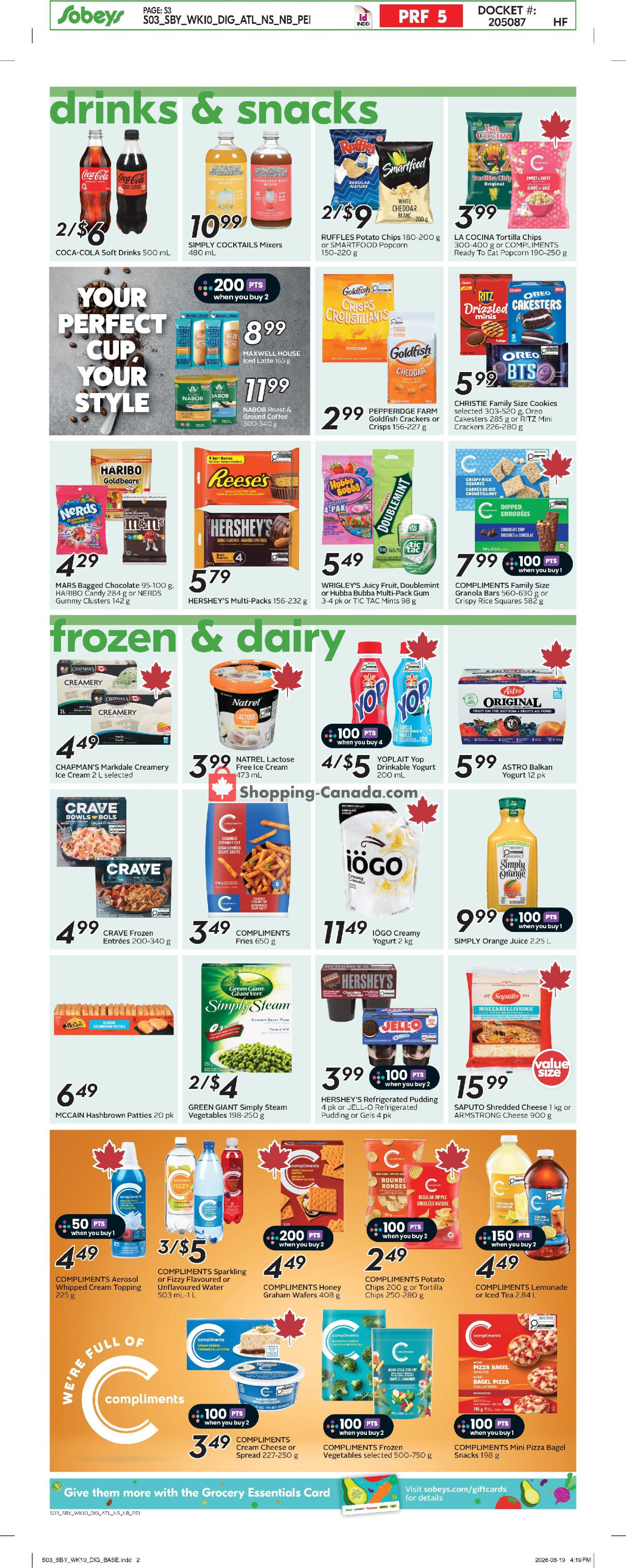 Sobeys flyer from Thursday July 2, 2026 to Wednesday July 8, 2026 - page 9