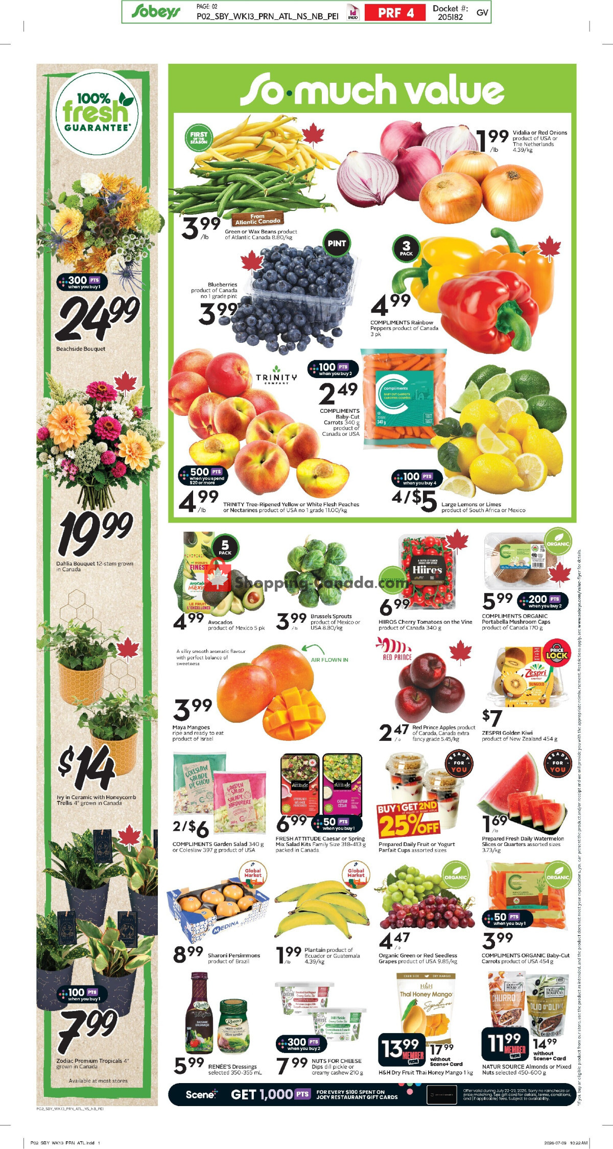 Sobeys flyer from Thursday July 23, 2026 to Wednesday July 29, 2026 - page 3