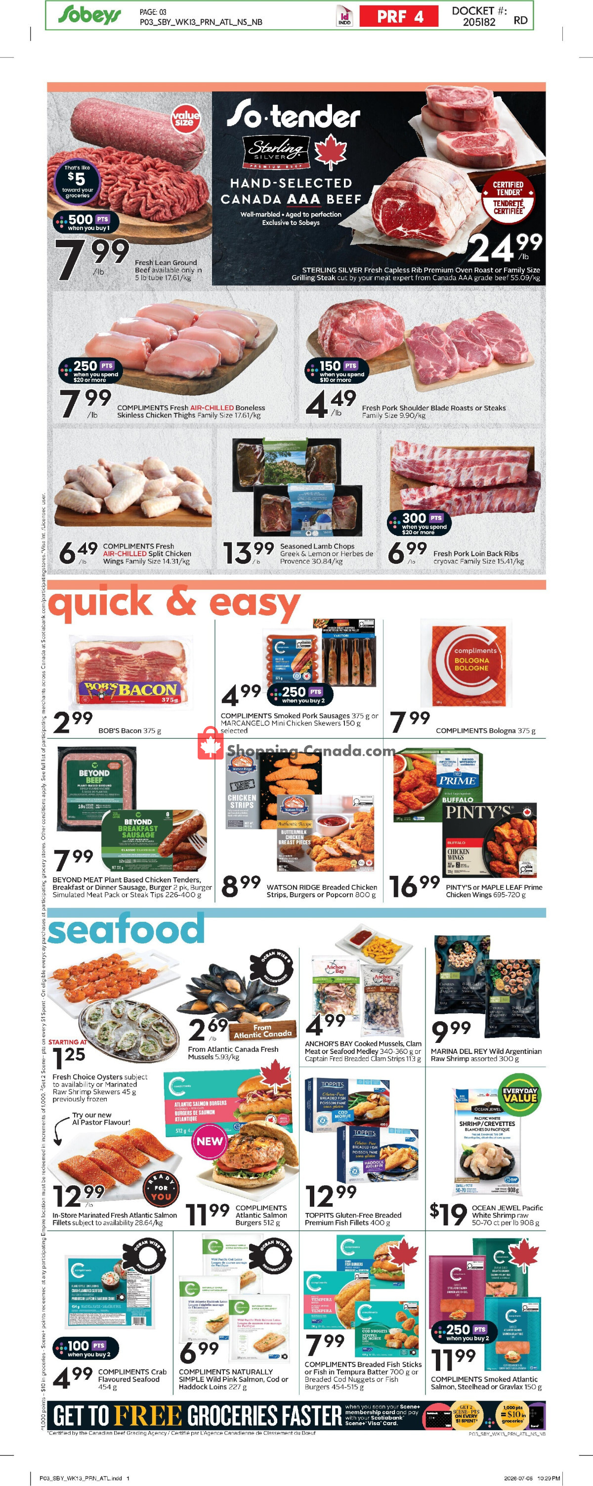 Sobeys flyer from Thursday July 23, 2026 to Wednesday July 29, 2026 - page 4
