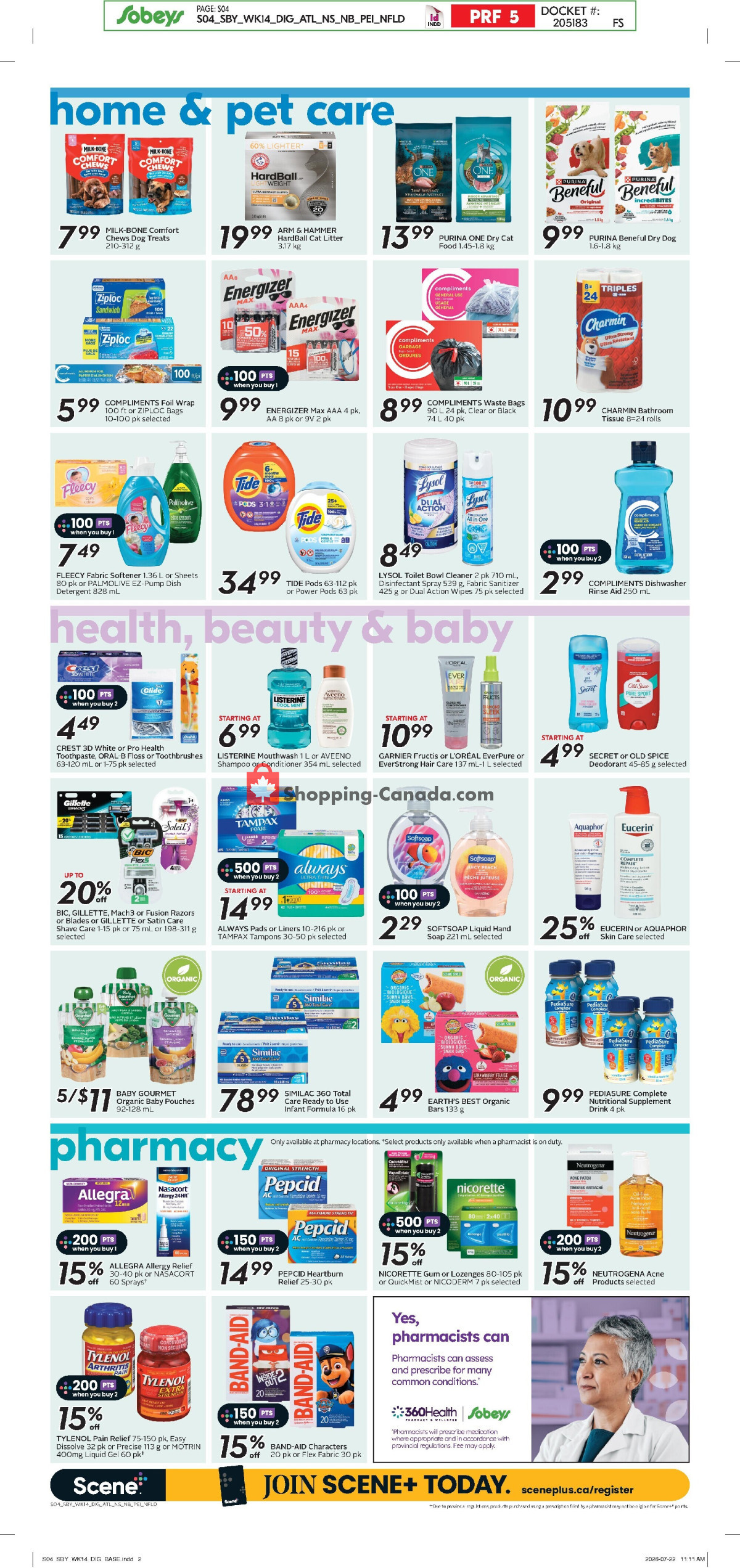 Sobeys flyer from Thursday July 30, 2026 to Wednesday August 5, 2026 - page 10