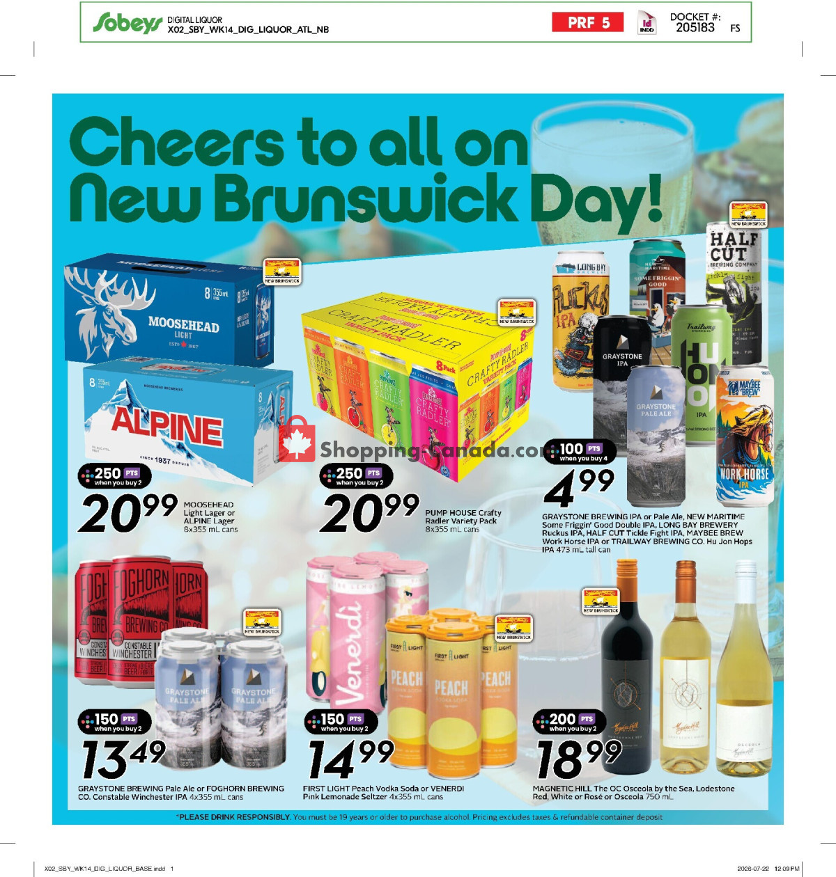 Sobeys flyer from Thursday July 30, 2026 to Wednesday August 5, 2026 - page 12
