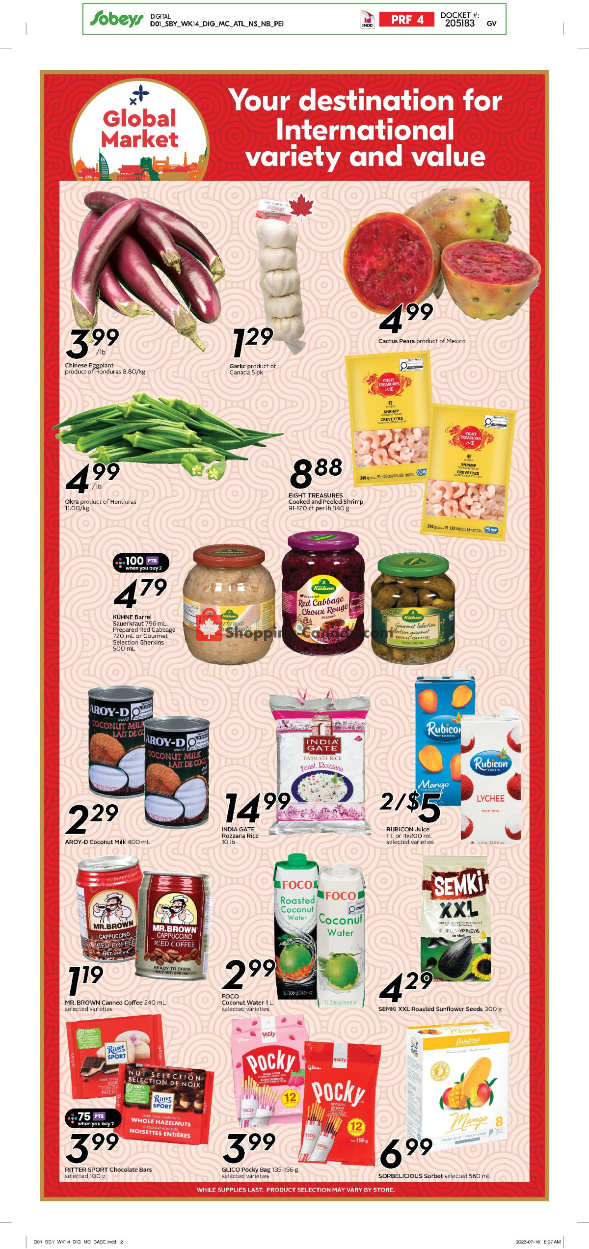 Sobeys flyer from Thursday July 30, 2026 to Wednesday August 5, 2026 - page 14