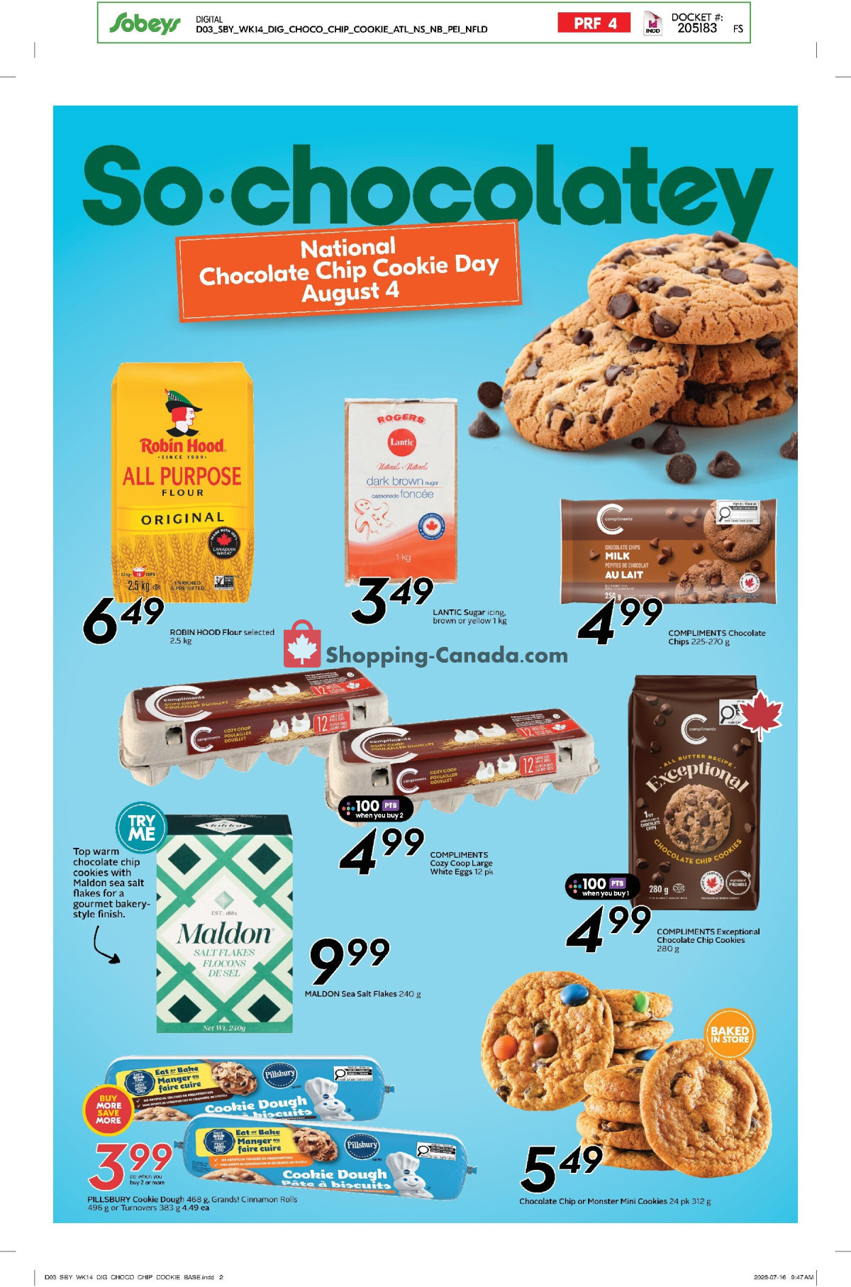 Sobeys flyer from Thursday July 30, 2026 to Wednesday August 5, 2026 - page 16