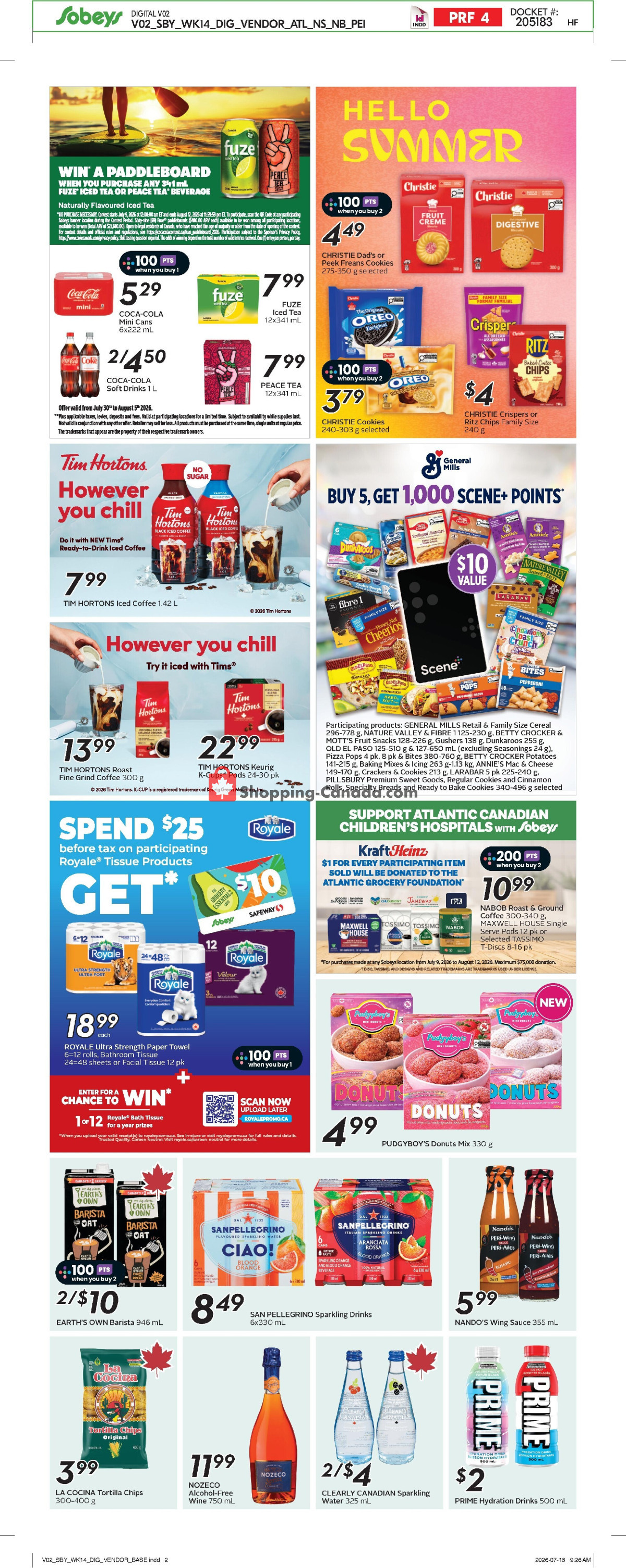 Sobeys flyer from Thursday July 30, 2026 to Wednesday August 5, 2026 - page 21