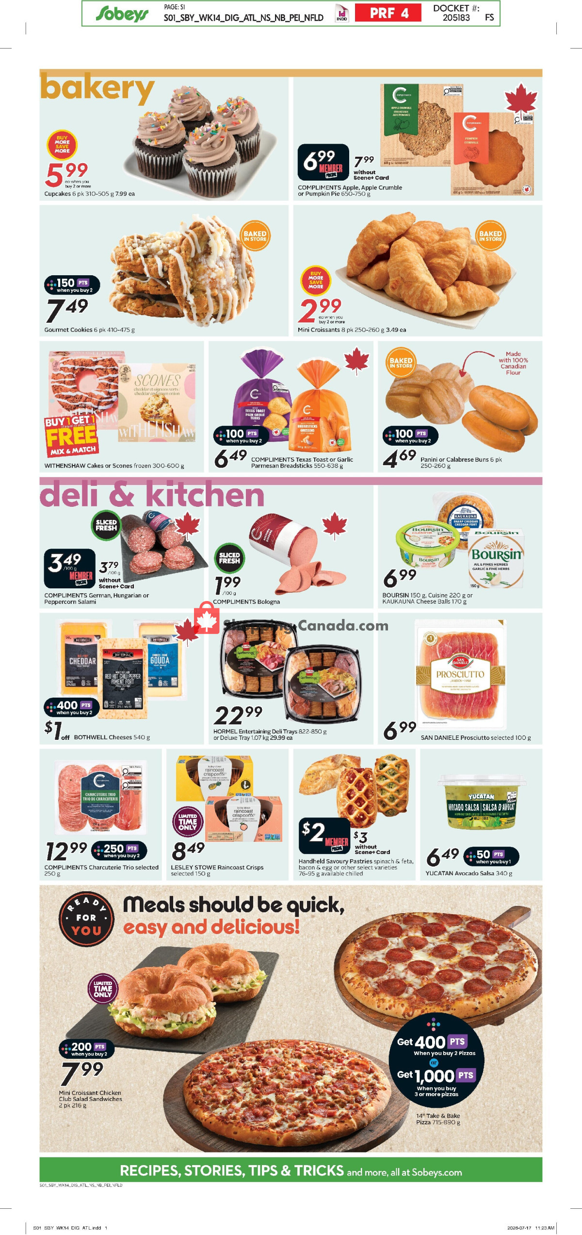 Sobeys flyer from Thursday July 30, 2026 to Wednesday August 5, 2026 - page 7