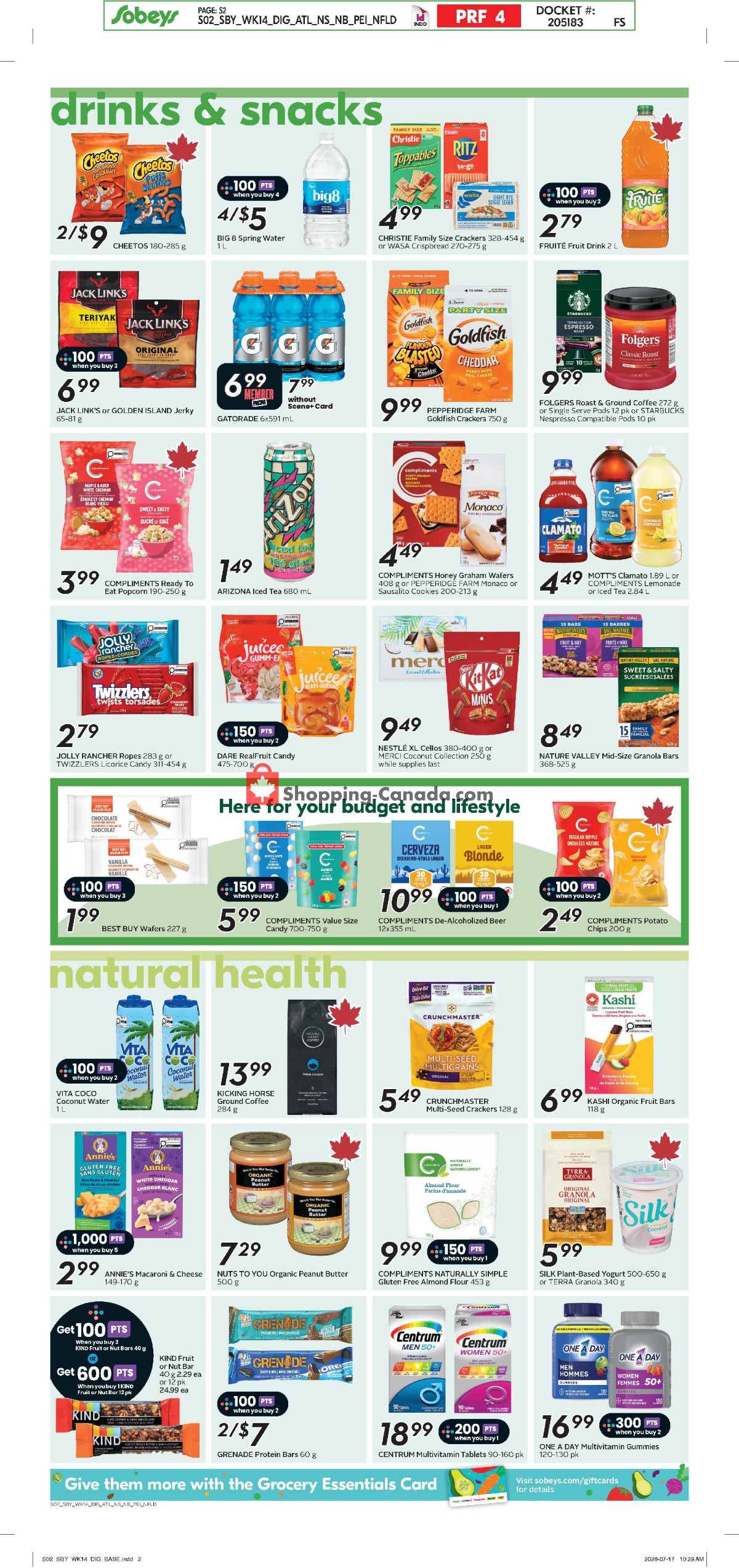 Sobeys flyer from Thursday July 30, 2026 to Wednesday August 5, 2026 - page 8
