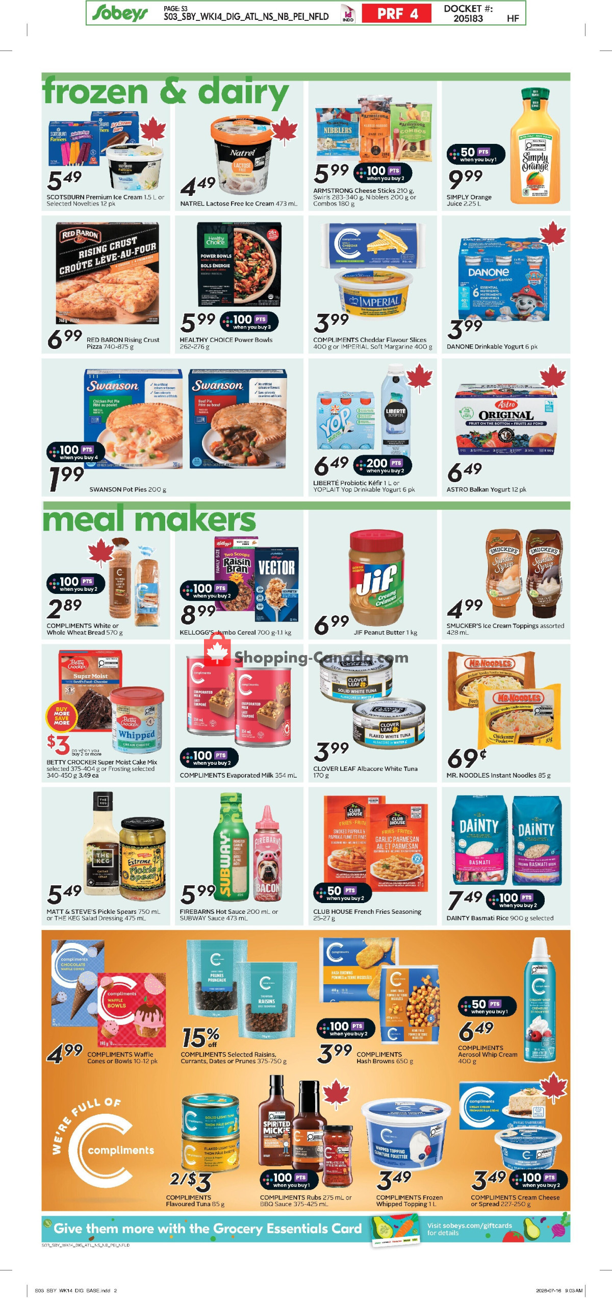 Sobeys flyer from Thursday July 30, 2026 to Wednesday August 5, 2026 - page 9