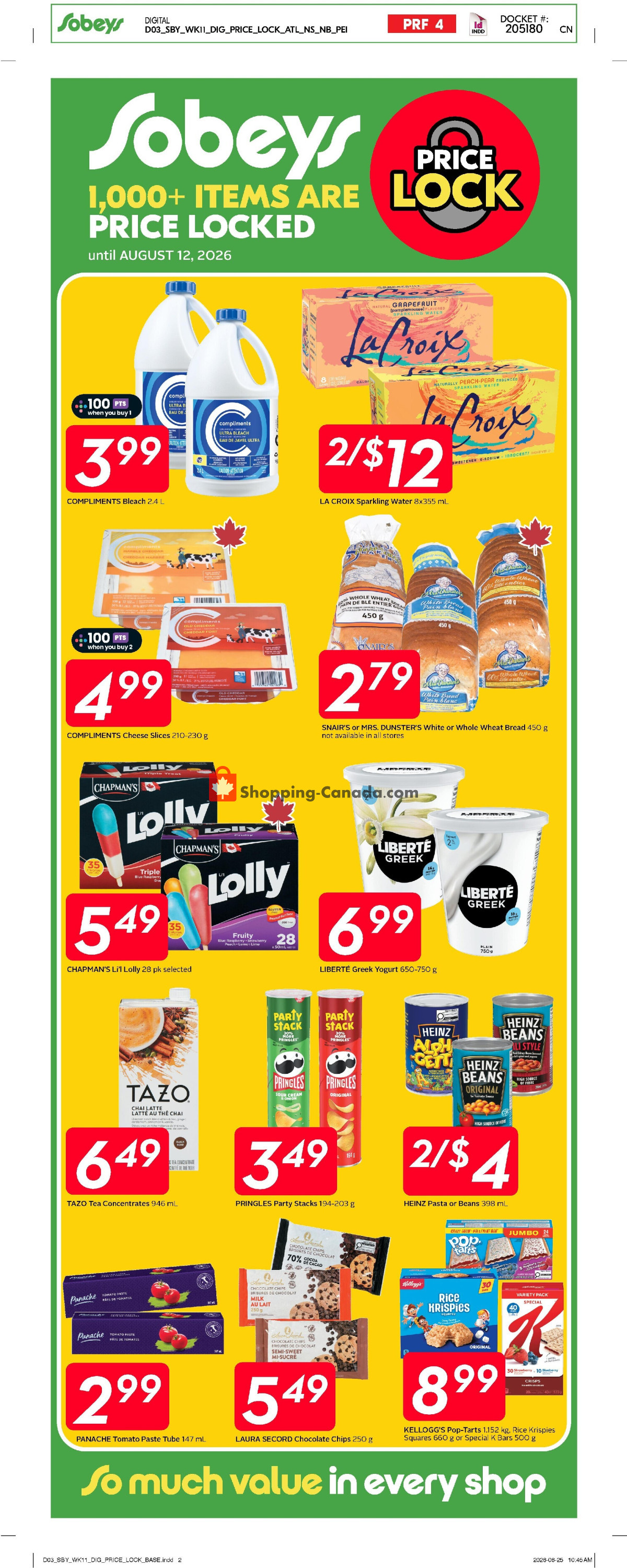Sobeys flyer from Thursday July 9, 2026 to Wednesday July 15, 2026 - page 16