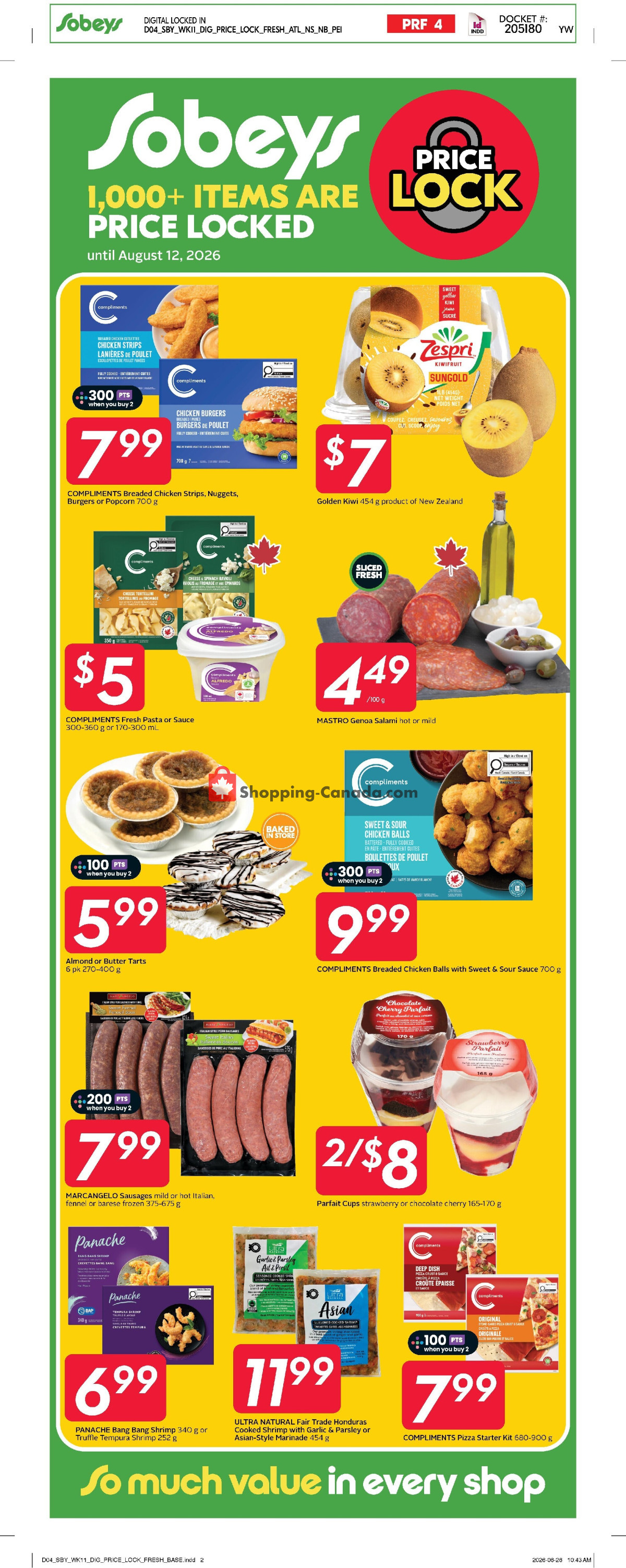 Sobeys flyer from Thursday July 9, 2026 to Wednesday July 15, 2026 - page 17