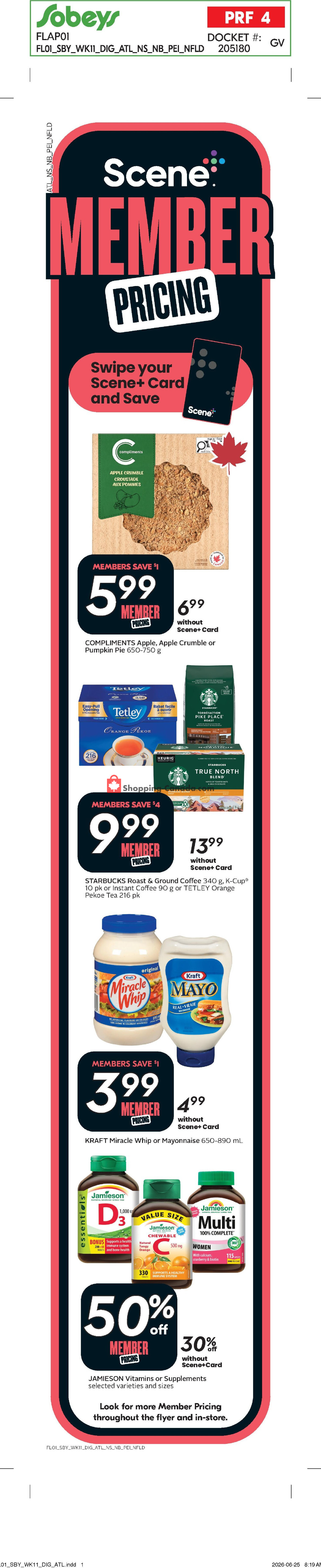 Sobeys flyer from Thursday July 9, 2026 to Wednesday July 15, 2026 - page 2