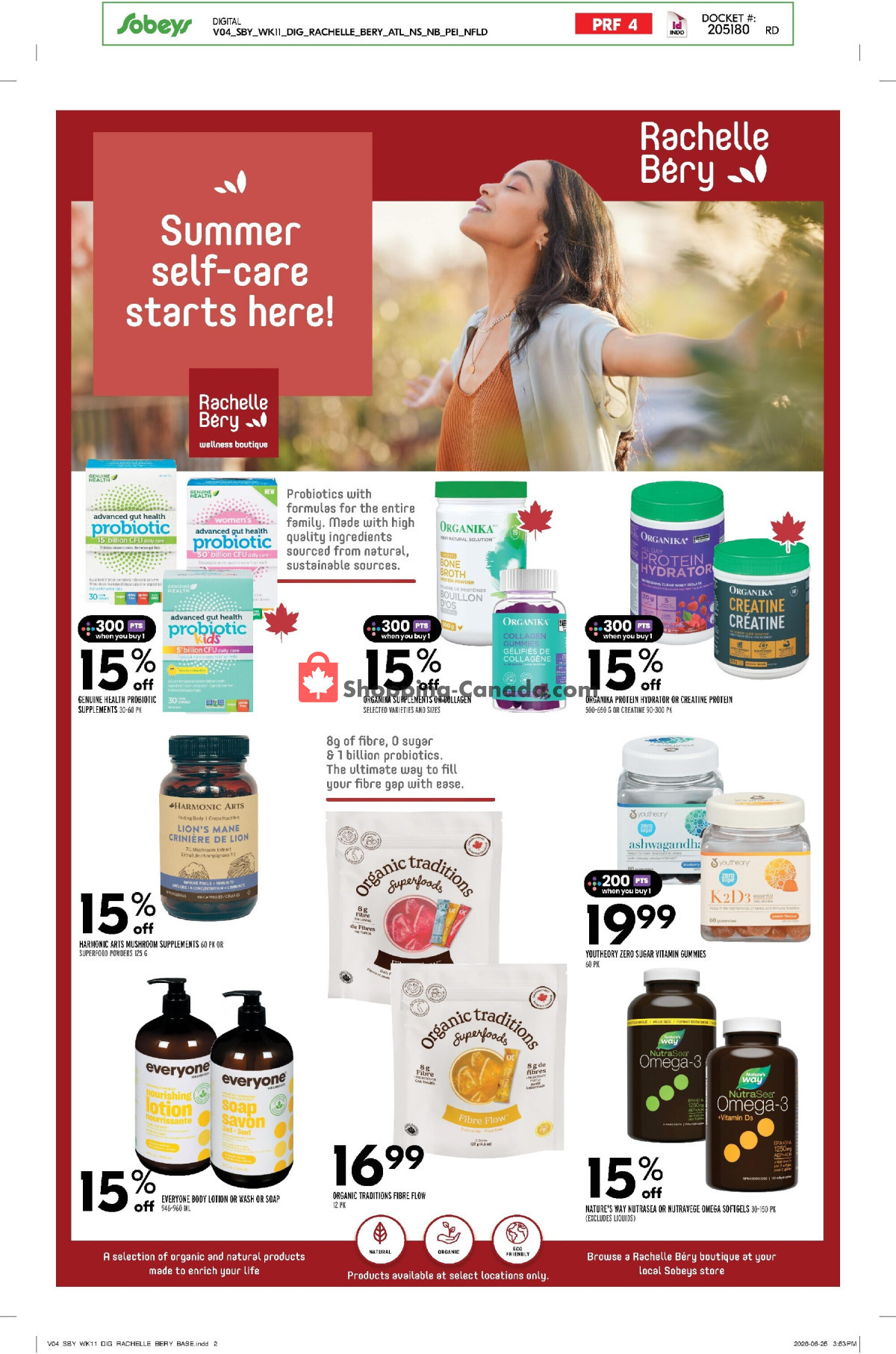 Sobeys flyer from Thursday July 9, 2026 to Wednesday July 15, 2026 - page 24