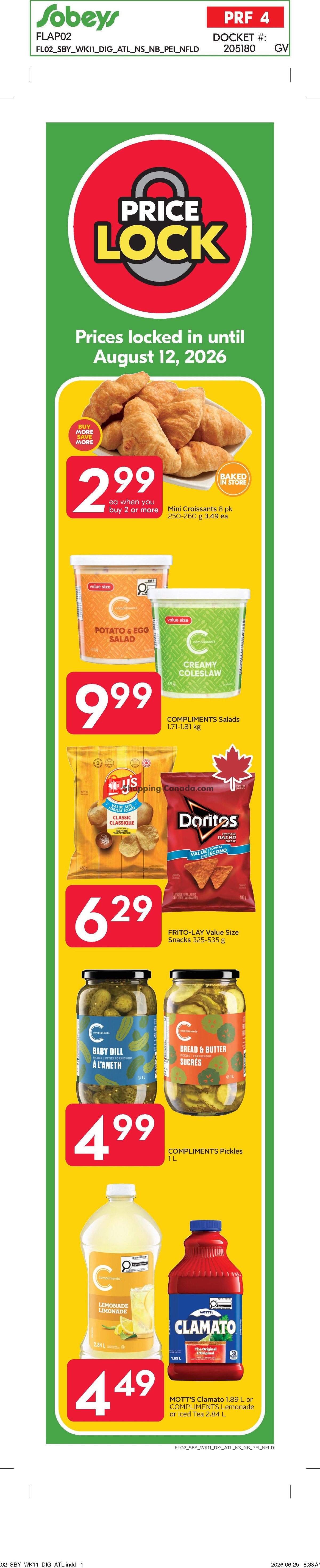 Sobeys flyer from Thursday July 9, 2026 to Wednesday July 15, 2026 - page 3