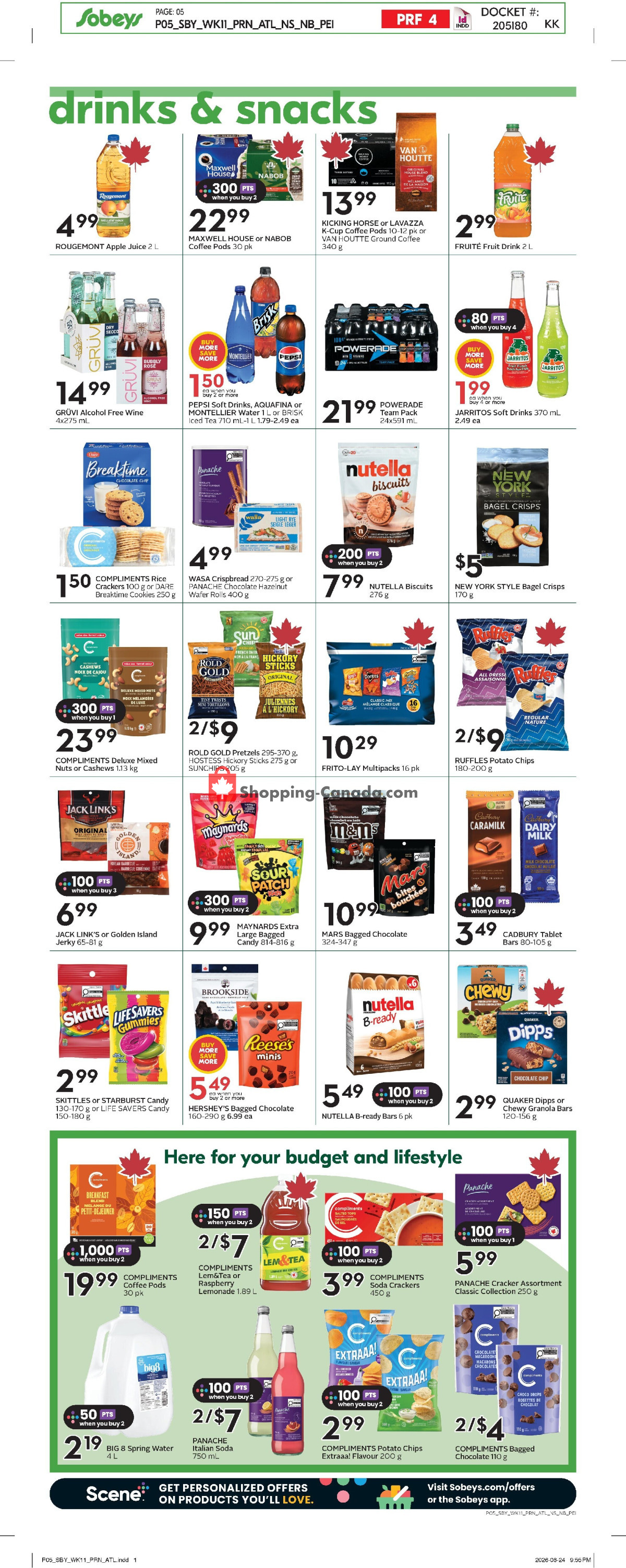 Sobeys flyer from Thursday July 9, 2026 to Wednesday July 15, 2026 - page 8