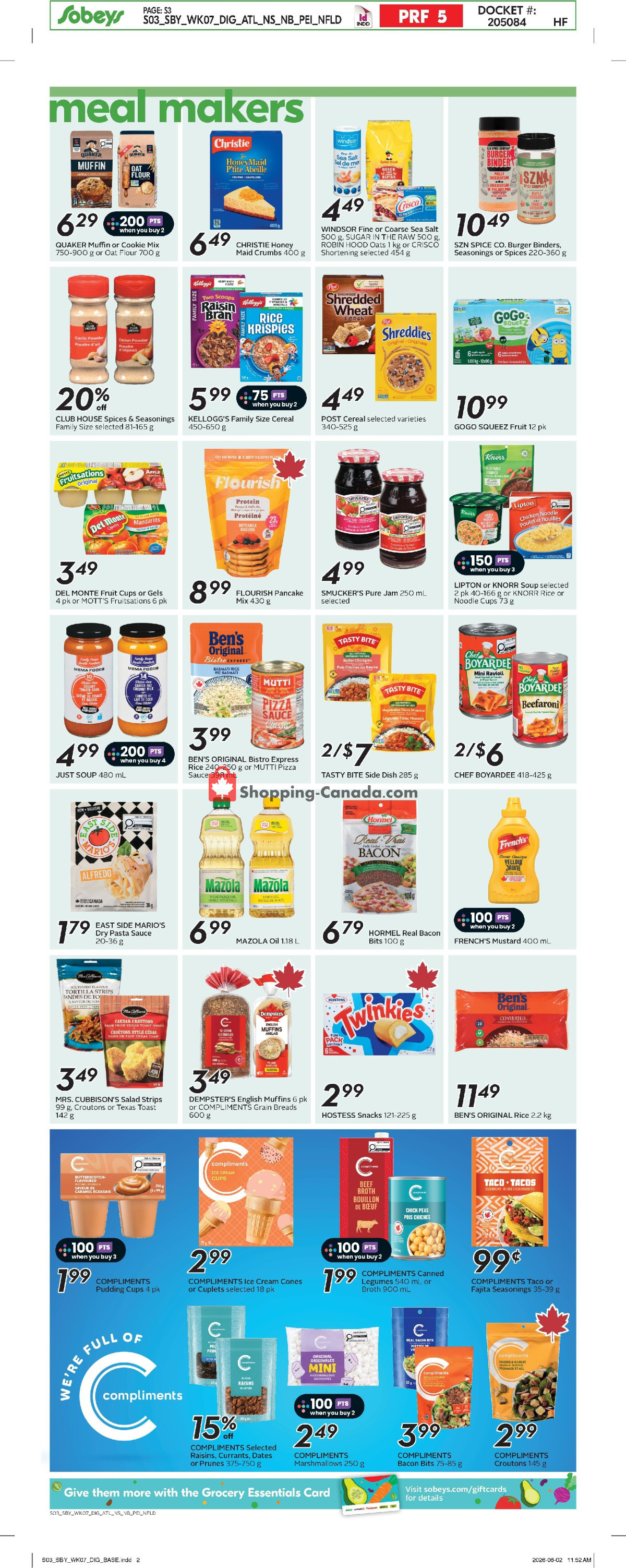 Sobeys flyer from Thursday June 11, 2026 to Wednesday June 17, 2026 - page 11