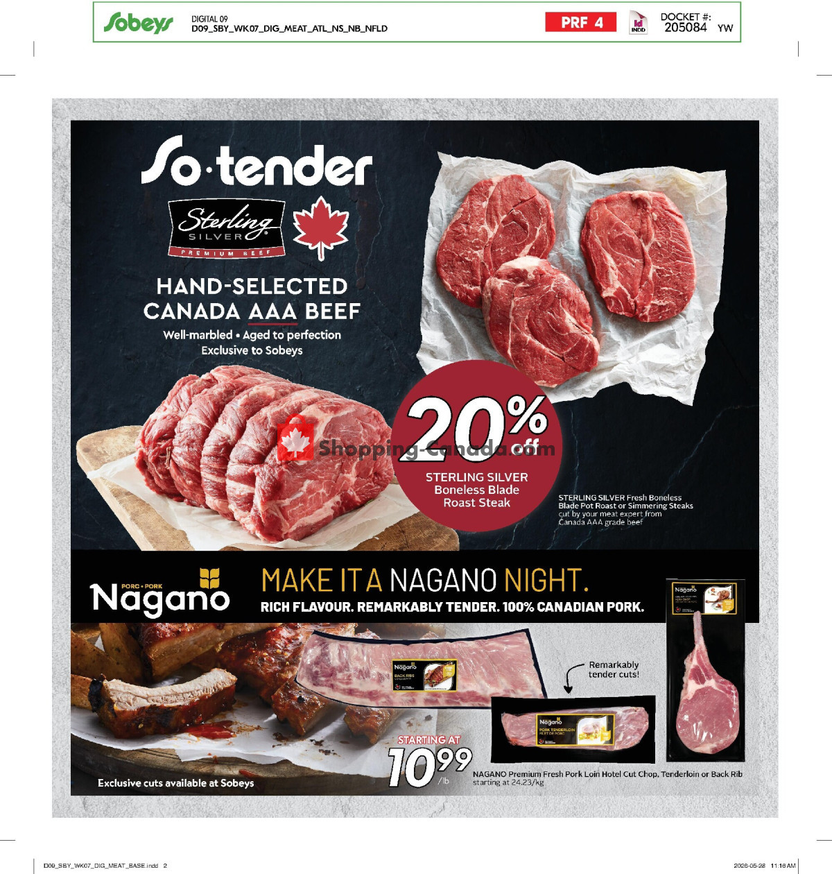Sobeys flyer from Thursday June 11, 2026 to Wednesday June 17, 2026 - page 16
