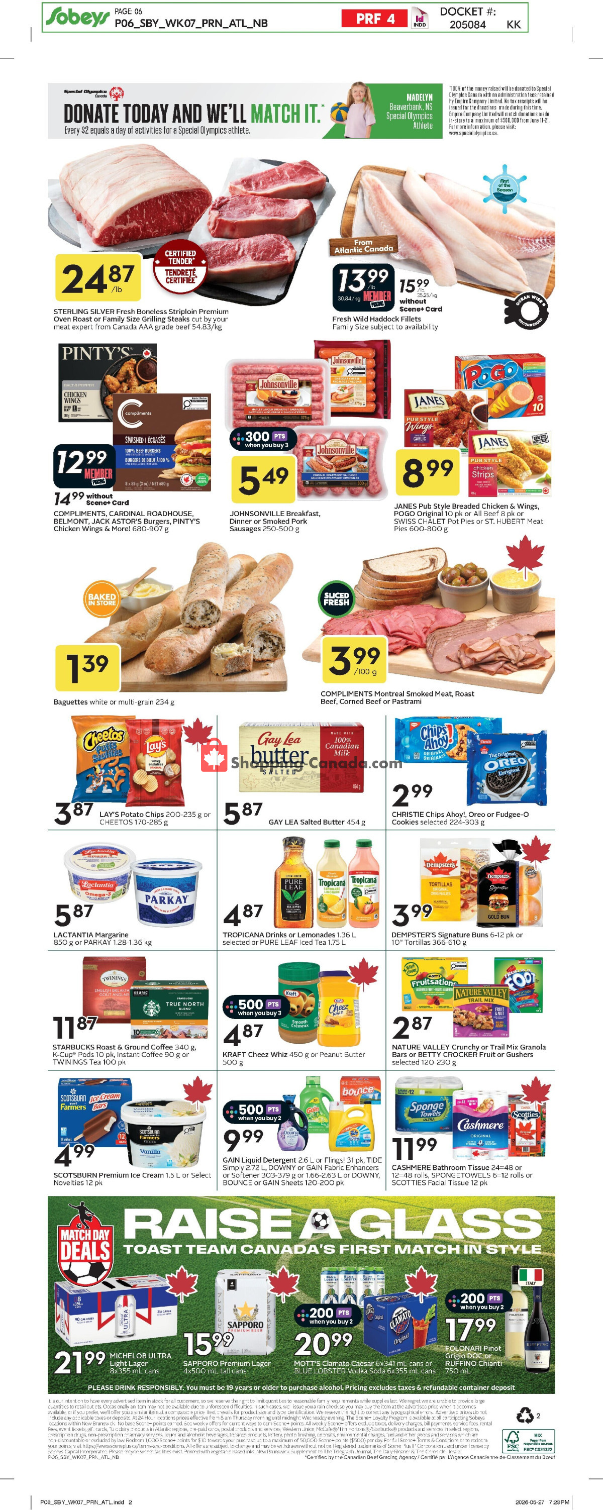 Sobeys flyer from Thursday June 11, 2026 to Wednesday June 17, 2026 - page 4