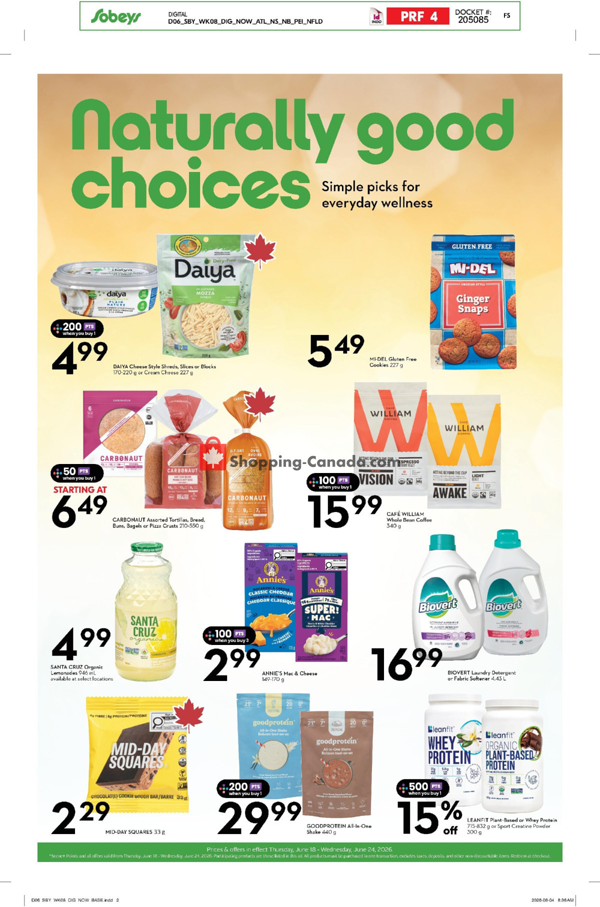 Sobeys flyer from Thursday June 18, 2026 to Wednesday June 24, 2026 - page 16