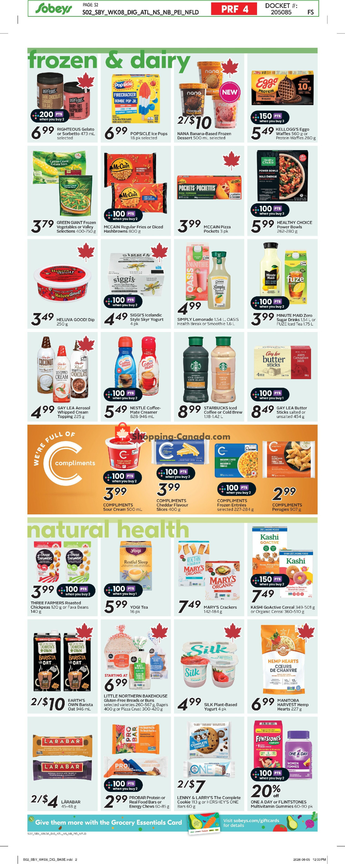 Sobeys flyer from Thursday June 18, 2026 to Wednesday June 24, 2026 - page 8