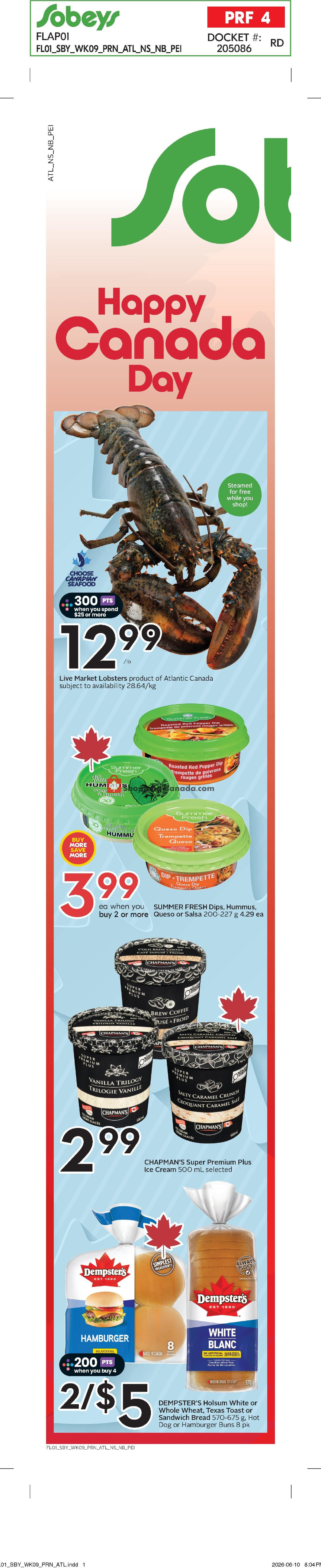 Sobeys flyer from Thursday June 25, 2026 to Wednesday July 1, 2026 - page 2