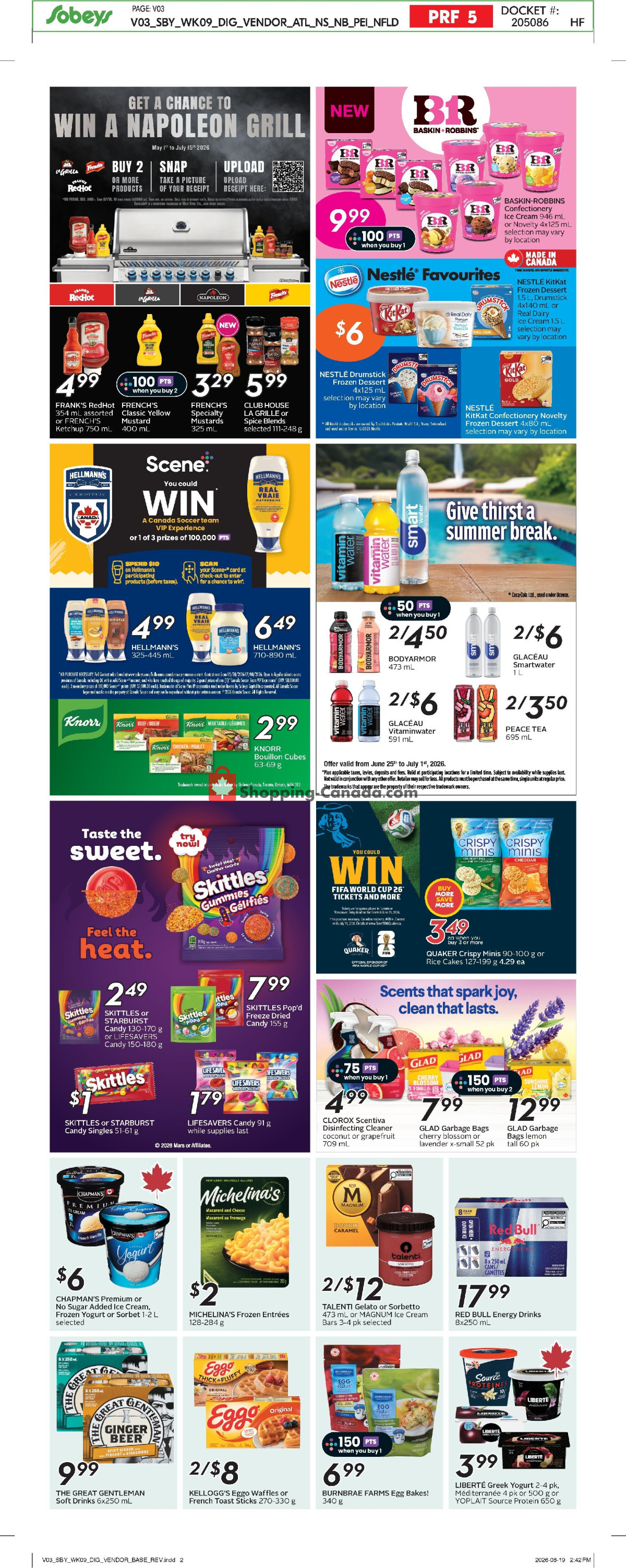 Sobeys flyer from Thursday June 25, 2026 to Wednesday July 1, 2026 - page 23