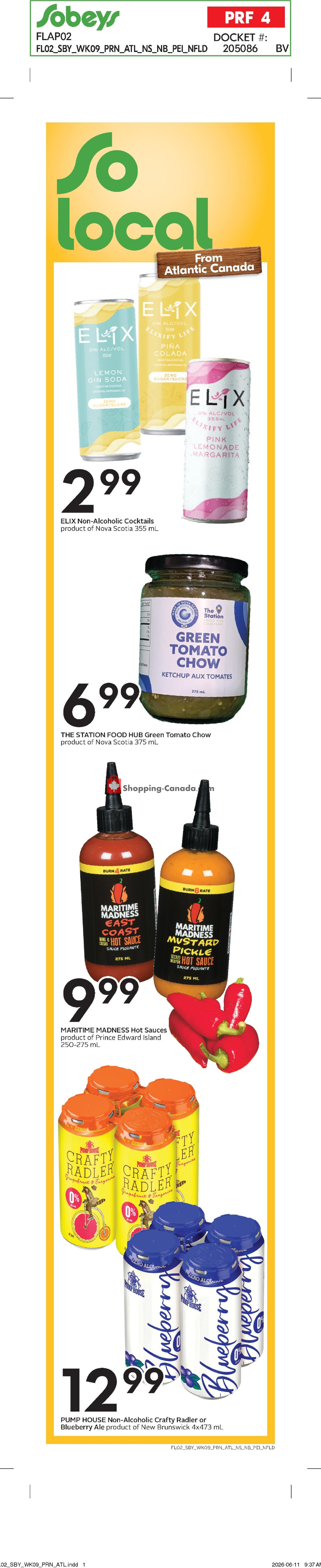 Sobeys flyer from Thursday June 25, 2026 to Wednesday July 1, 2026 - page 3