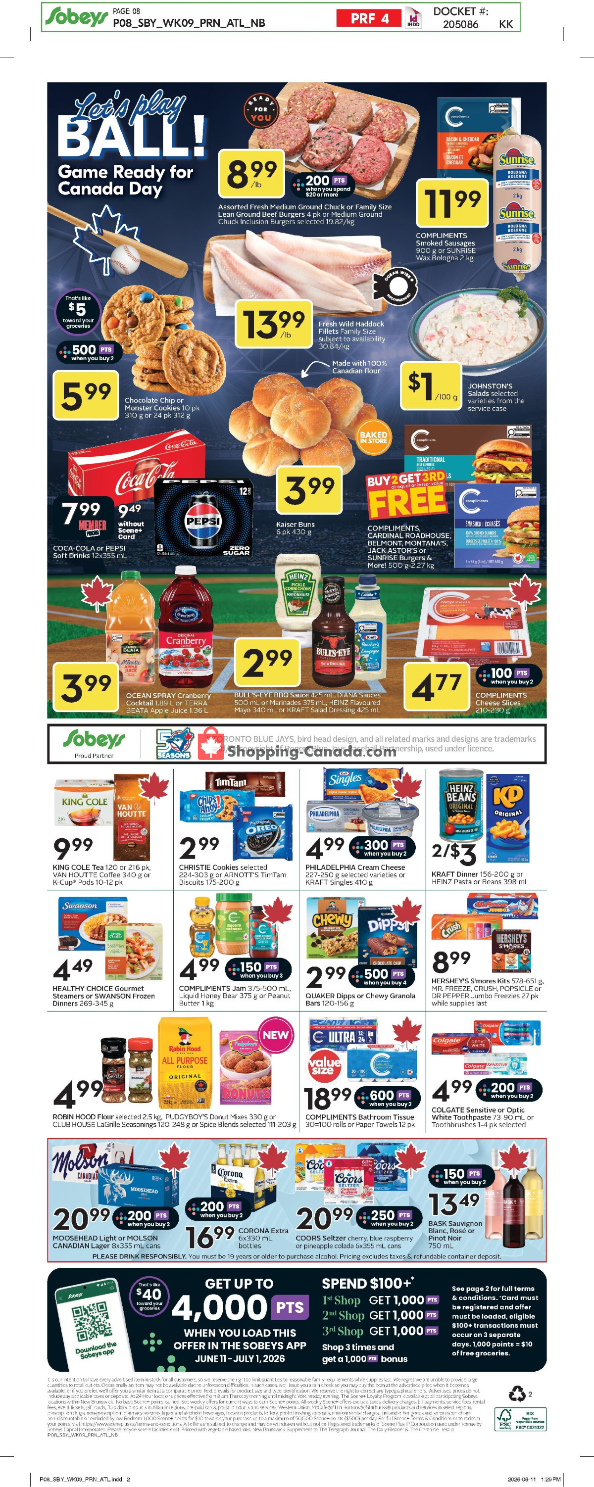 Sobeys flyer from Thursday June 25, 2026 to Wednesday July 1, 2026 - page 4