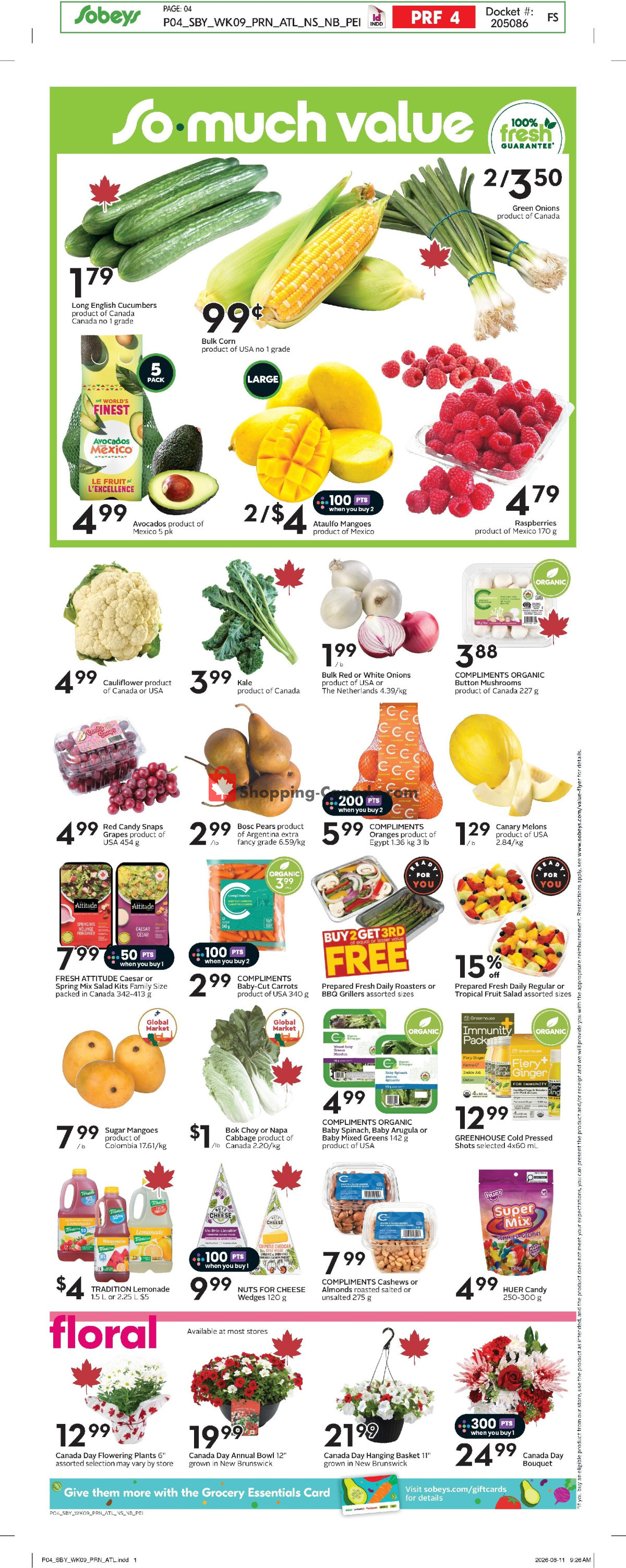 Sobeys flyer from Thursday June 25, 2026 to Wednesday July 1, 2026 - page 7