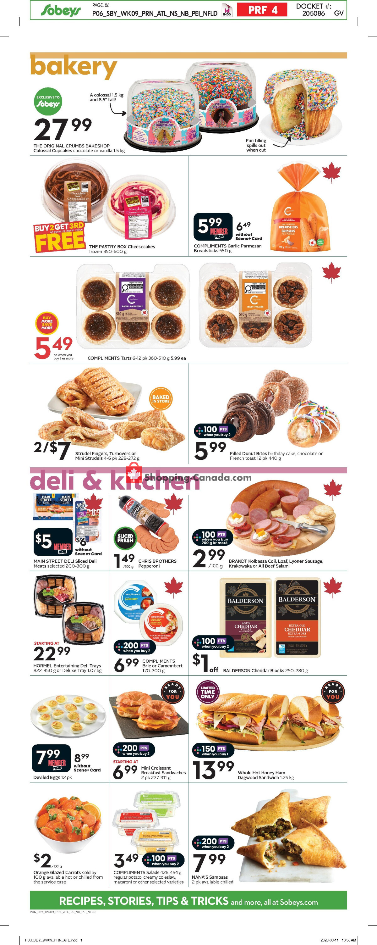 Sobeys flyer from Thursday June 25, 2026 to Wednesday July 1, 2026 - page 9