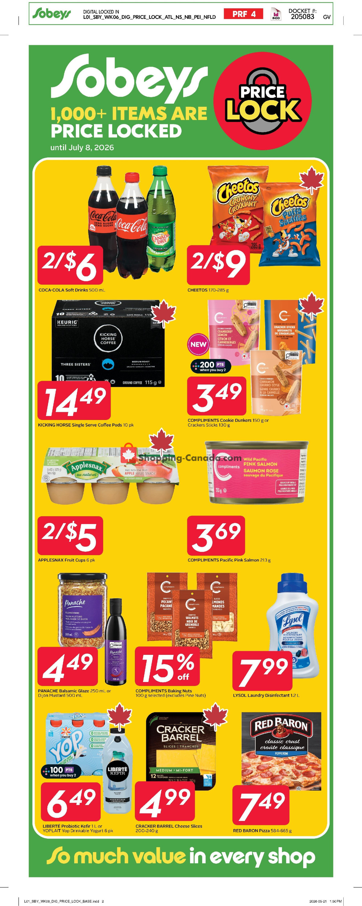 Sobeys flyer from Thursday June 4, 2026 to Wednesday June 10, 2026 - page 21