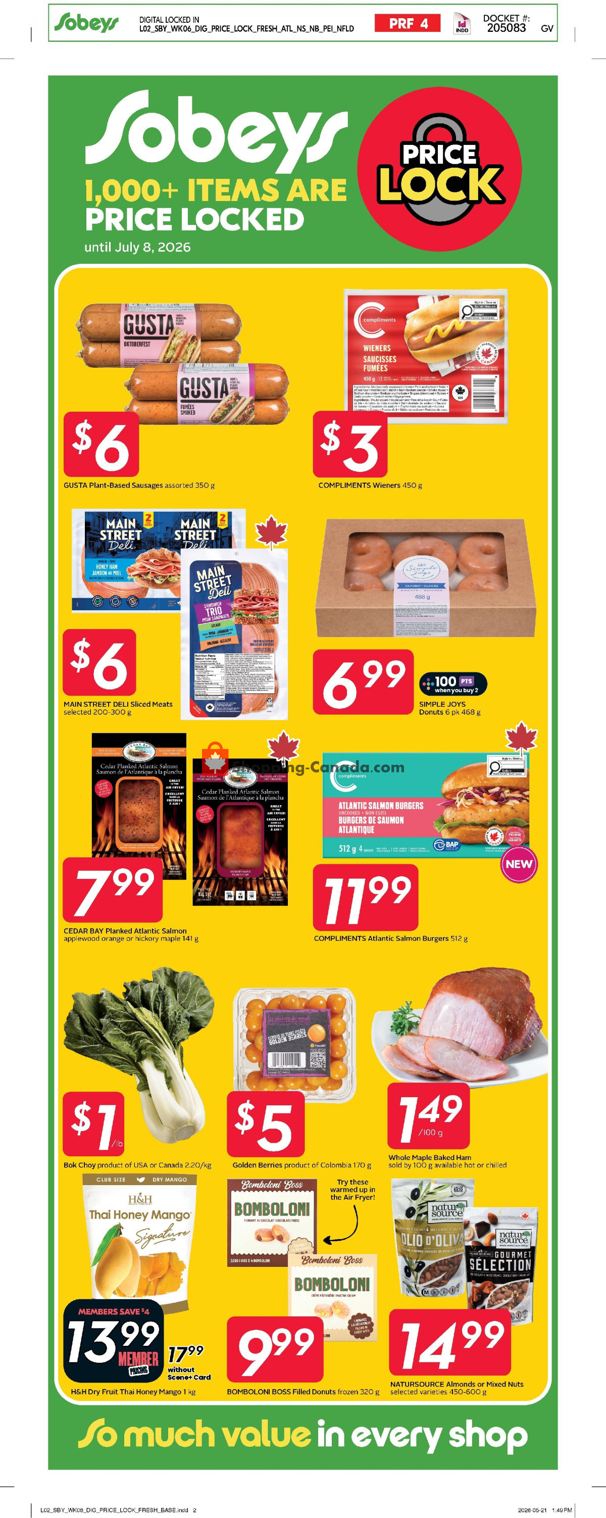 Sobeys flyer from Thursday June 4, 2026 to Wednesday June 10, 2026 - page 22