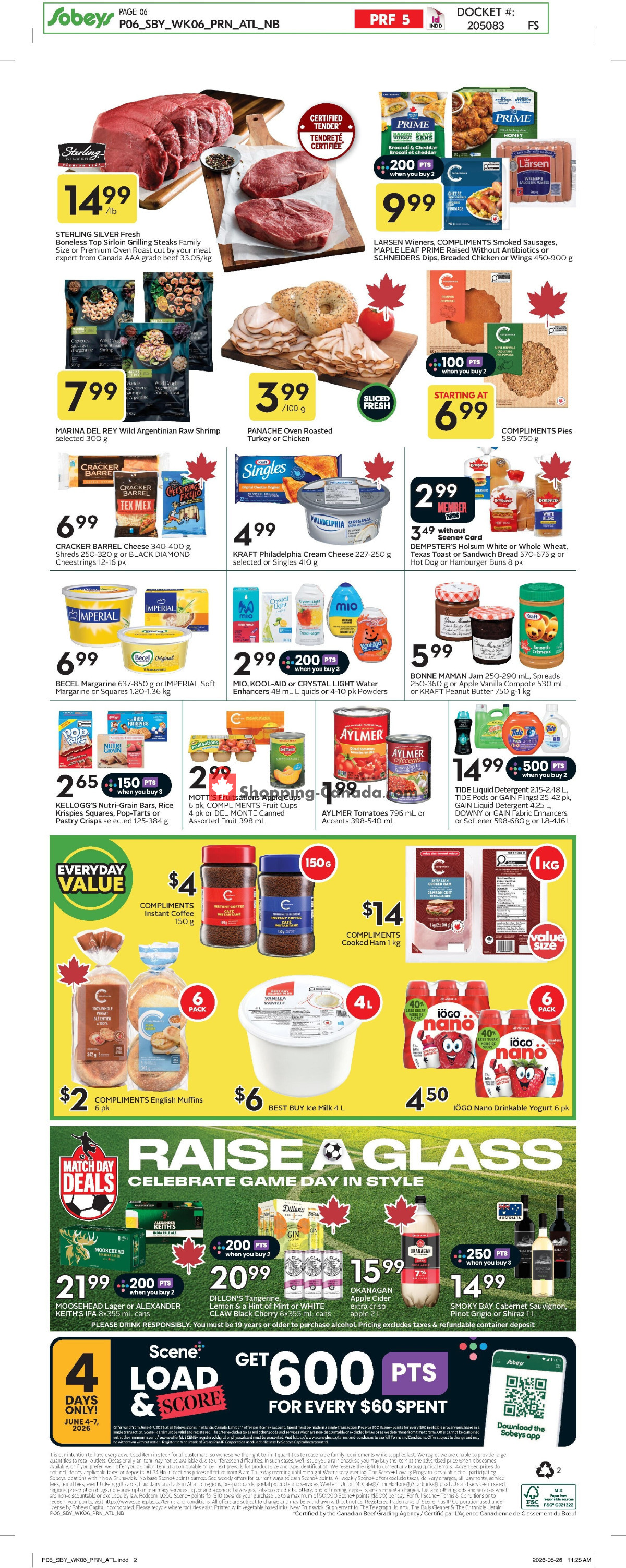 Sobeys flyer from Thursday June 4, 2026 to Wednesday June 10, 2026 - page 4