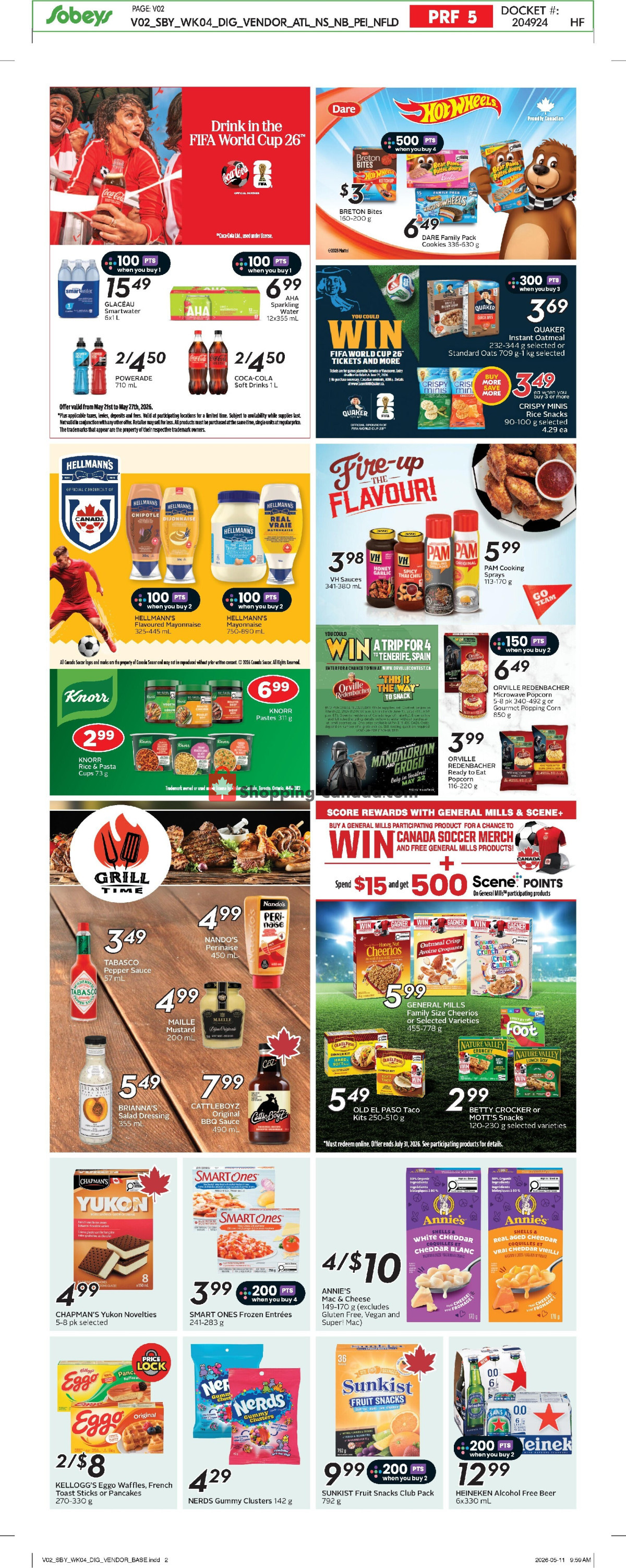 Sobeys flyer from Thursday May 21, 2026 to Wednesday May 27, 2026 - page 20