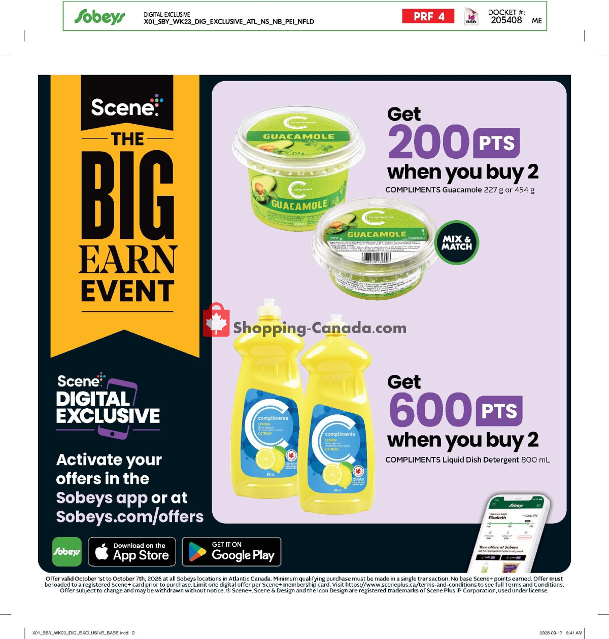 Sobeys flyer from Thursday October 1, 2026 to Wednesday October 7, 2026 - page 13