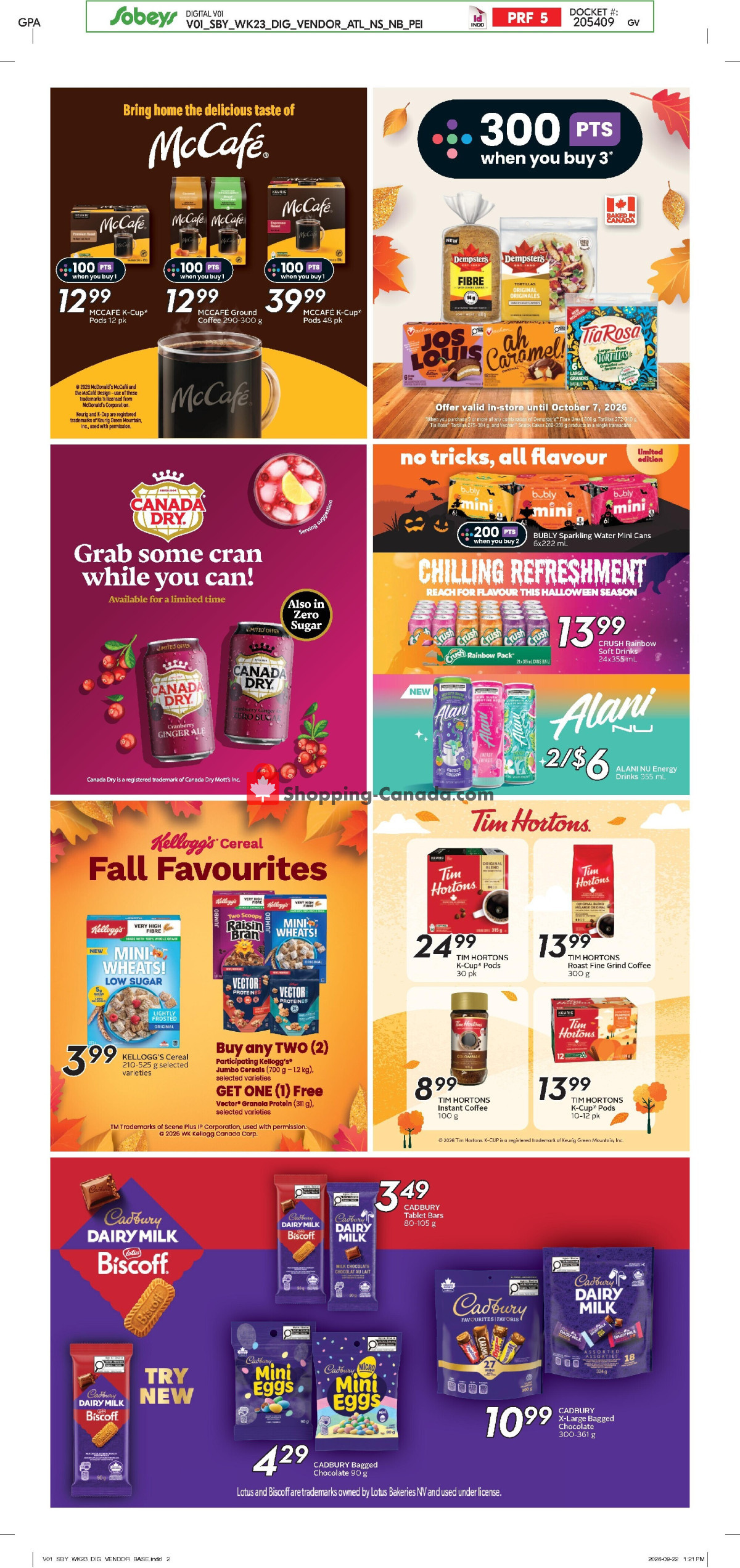 Sobeys flyer from Thursday October 1, 2026 to Wednesday October 7, 2026 - page 23